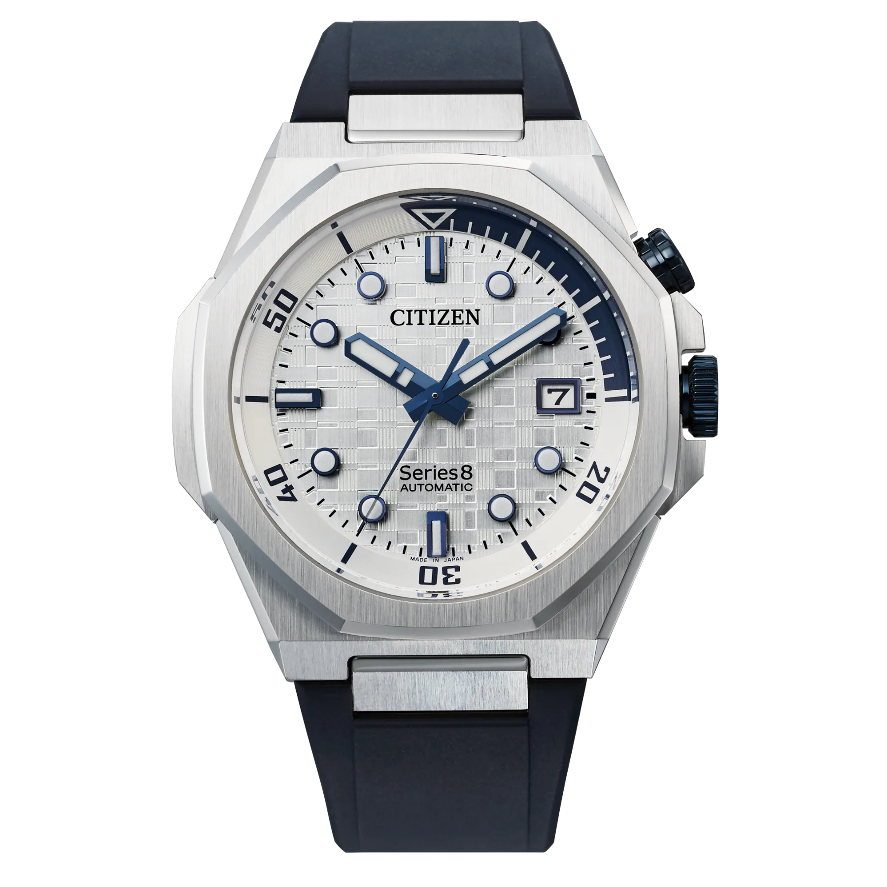 CITIZEN Men's Series8 890 Automatic White Dial Watch
