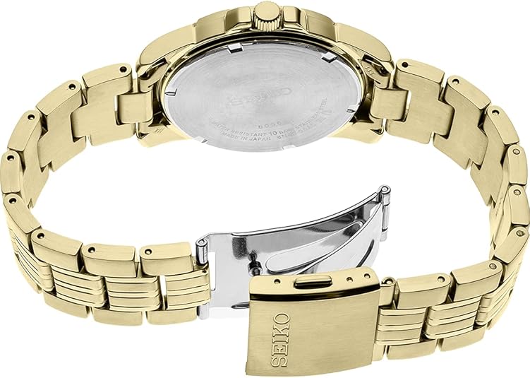 SEIKO MEN'S ESSENTIALS -Black Sunray Dial Watch