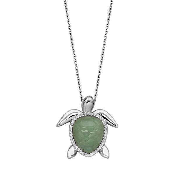 Samuel B "Jade Turtle Pendant"