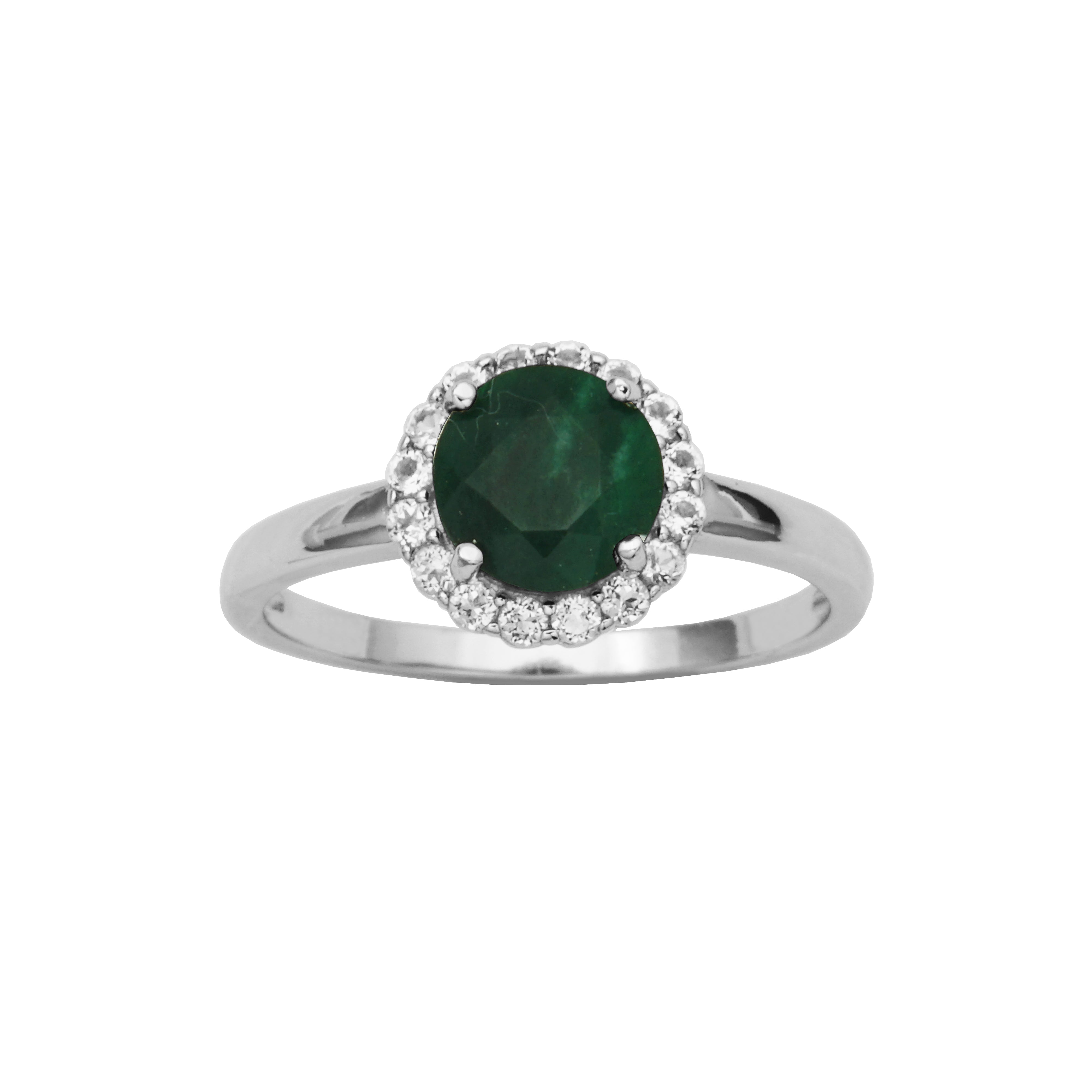 Samuel B. "Dazzle" Emerald Corundum Ring