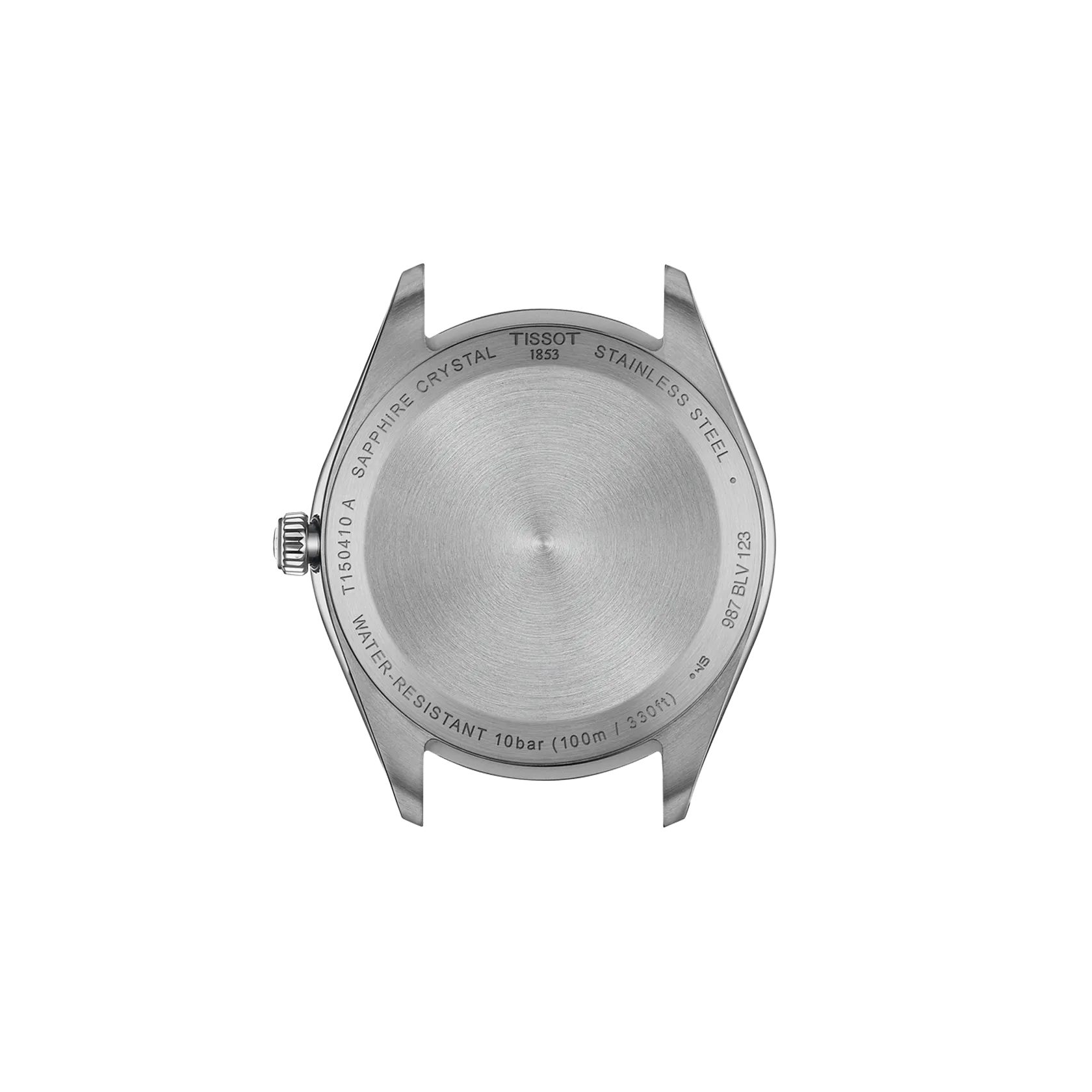 Tissot PR 100 40 mm Men's Stainless Steel Swiss Quartz Silver Dial Ice Blue Face Watch