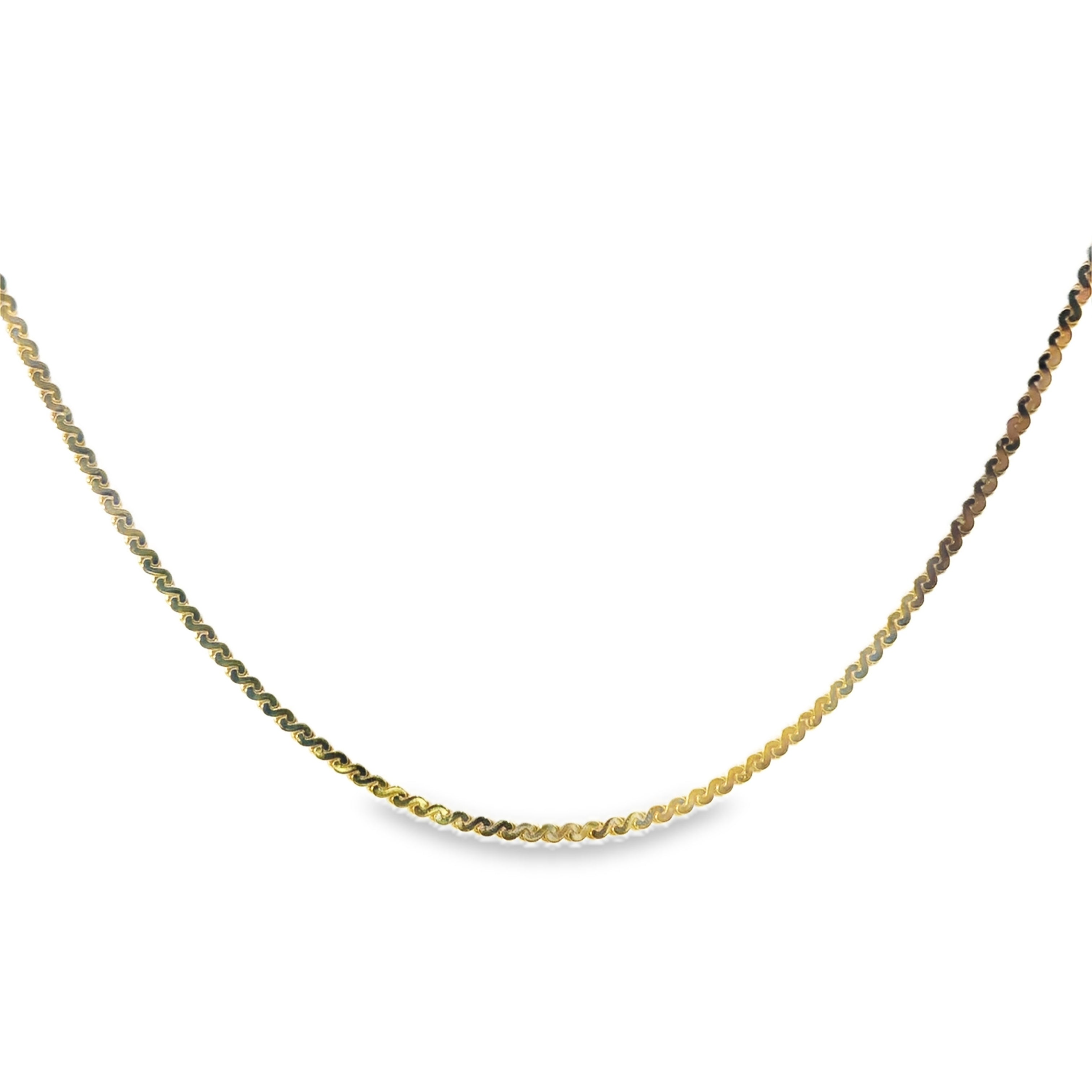Estate Collection: 14K Yellow Gold 20" 4MM Noble Link Chain