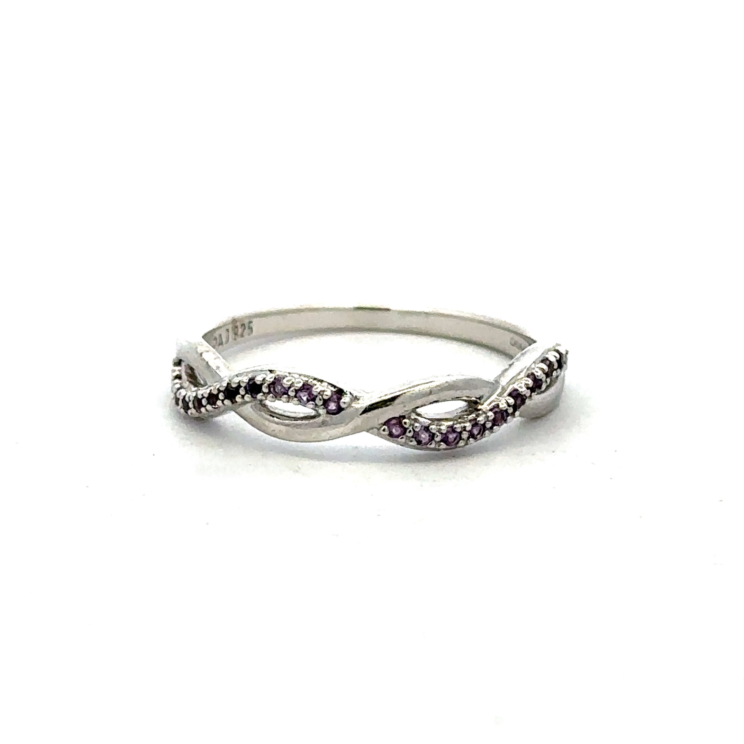 purple twisted band