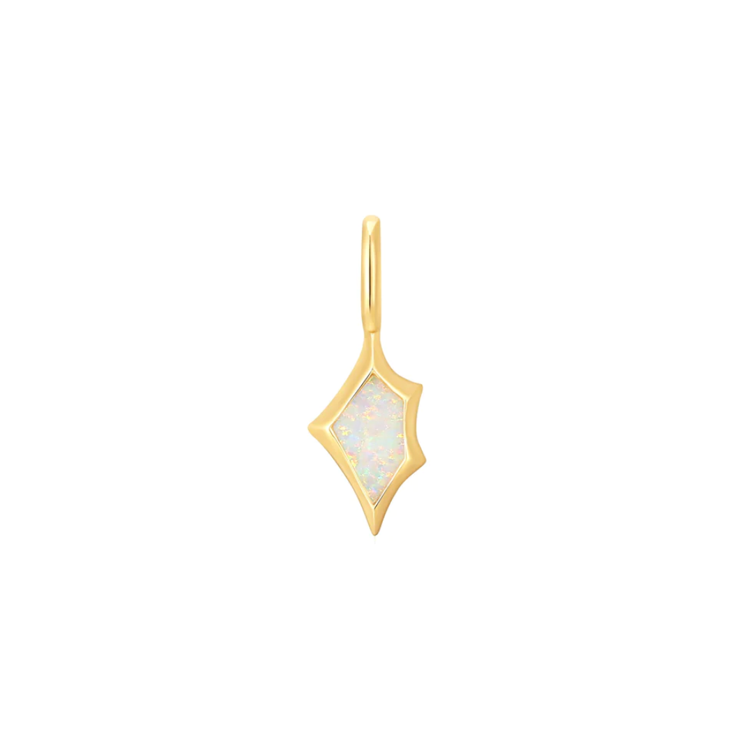Ania Haie Gold-Plated Kyoto Opal Charm