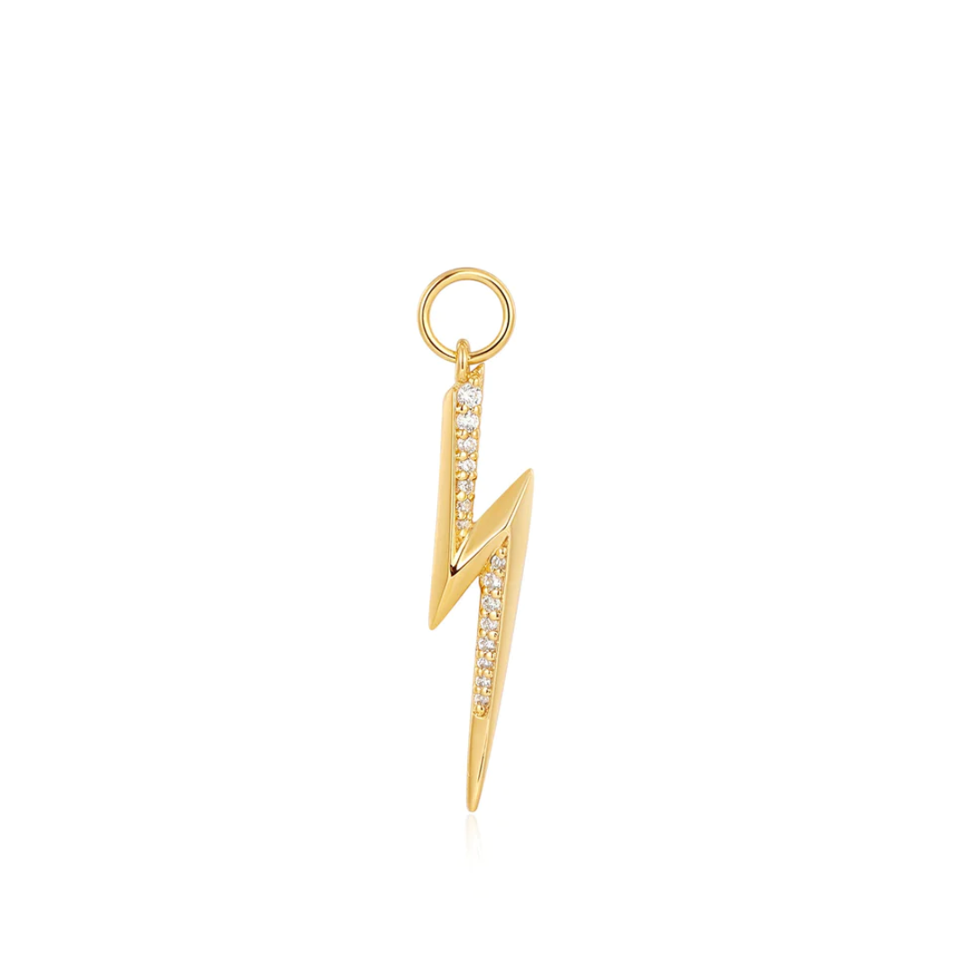 Ania Haie 14K Yellow Gold-Plated Lightning Earring Charm