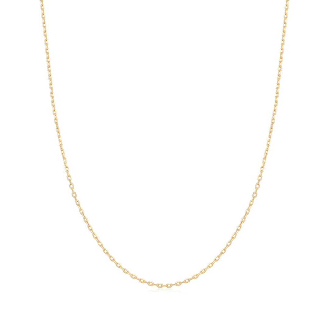 Ania Haie Gold-Plated Mini Link Chain Necklace