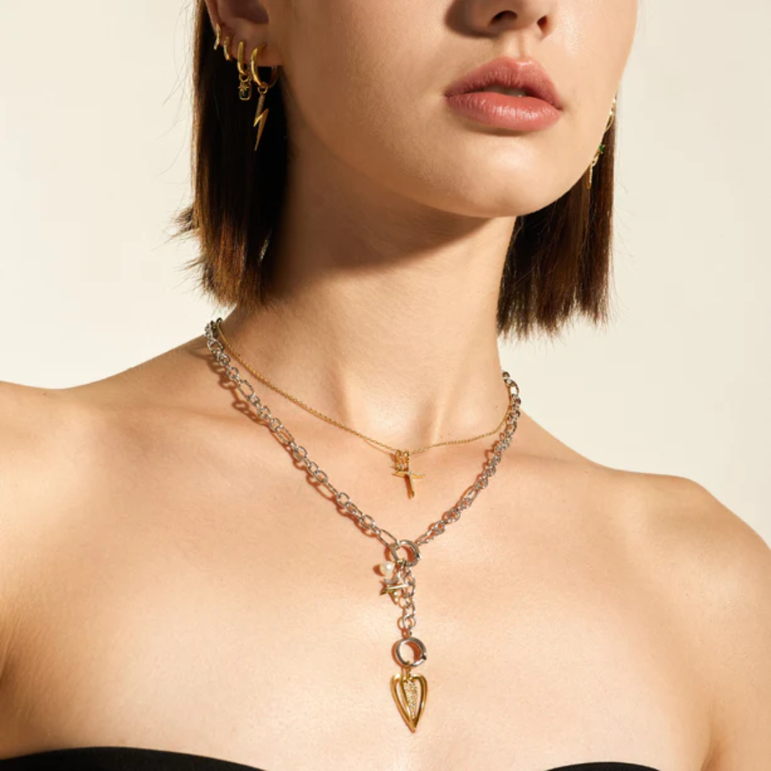 Ania Haie Gold-Plated Mini Link Chain Necklace