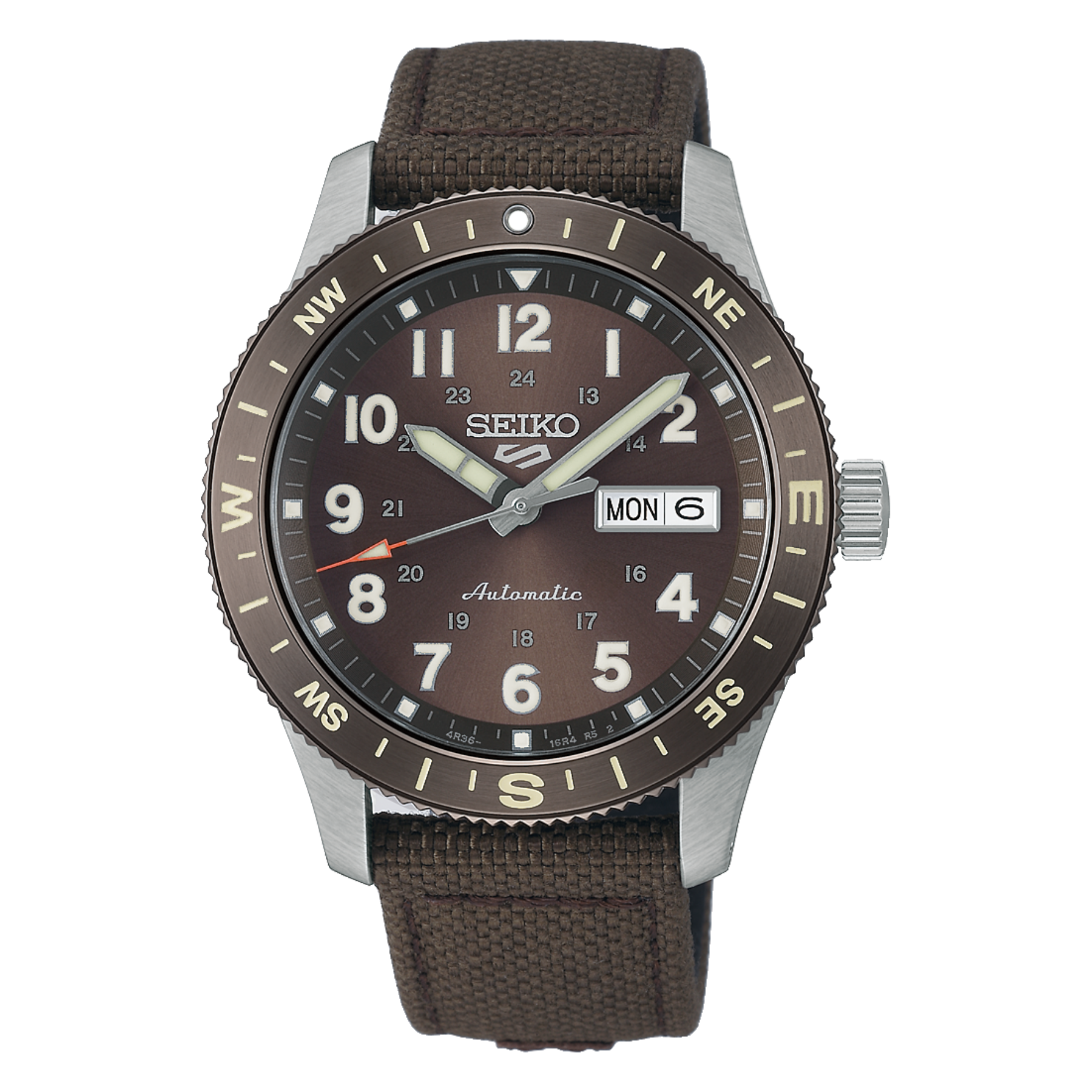 SEIKO 5 Sports Field Series Automatic Manual Wind Brown Dial Watch