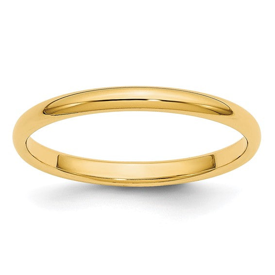 Estate Collection: 14K Yellow Gold 2.5MM Plain Band