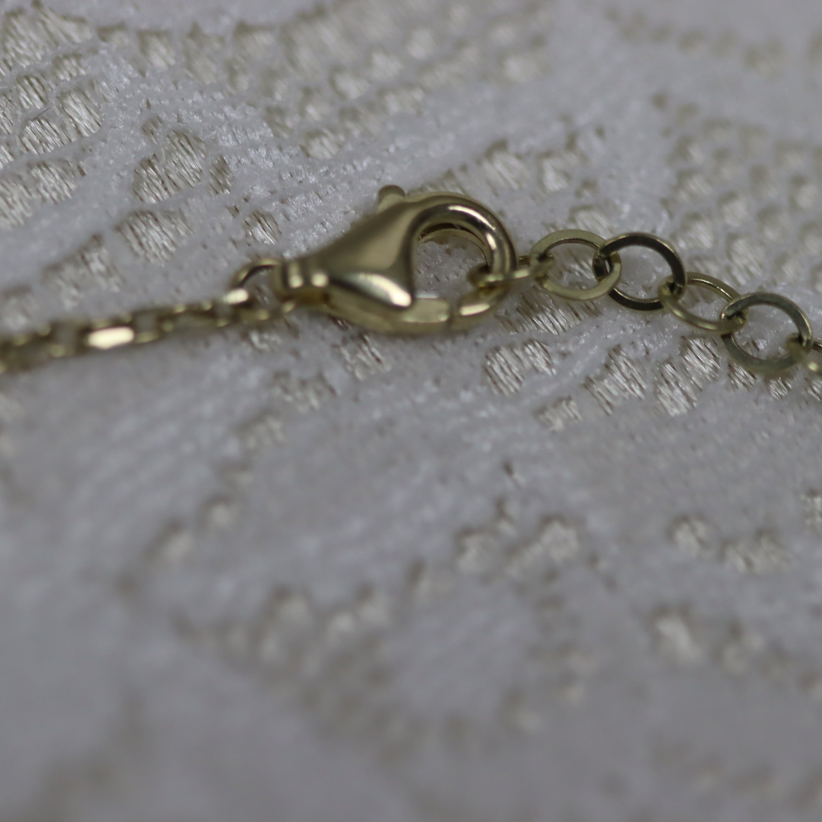 14K Yellow Gold Black ONYX "Alhambra" Clover-Inspired 7" Station Bracelet