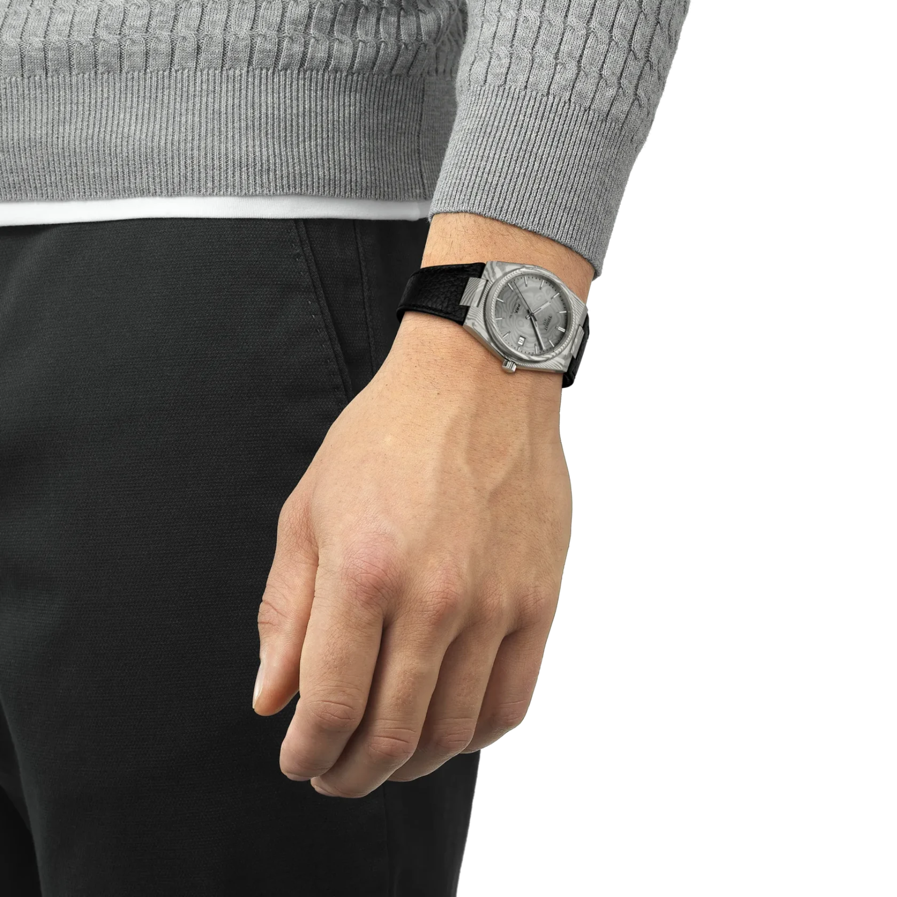 tissot watch on wrist