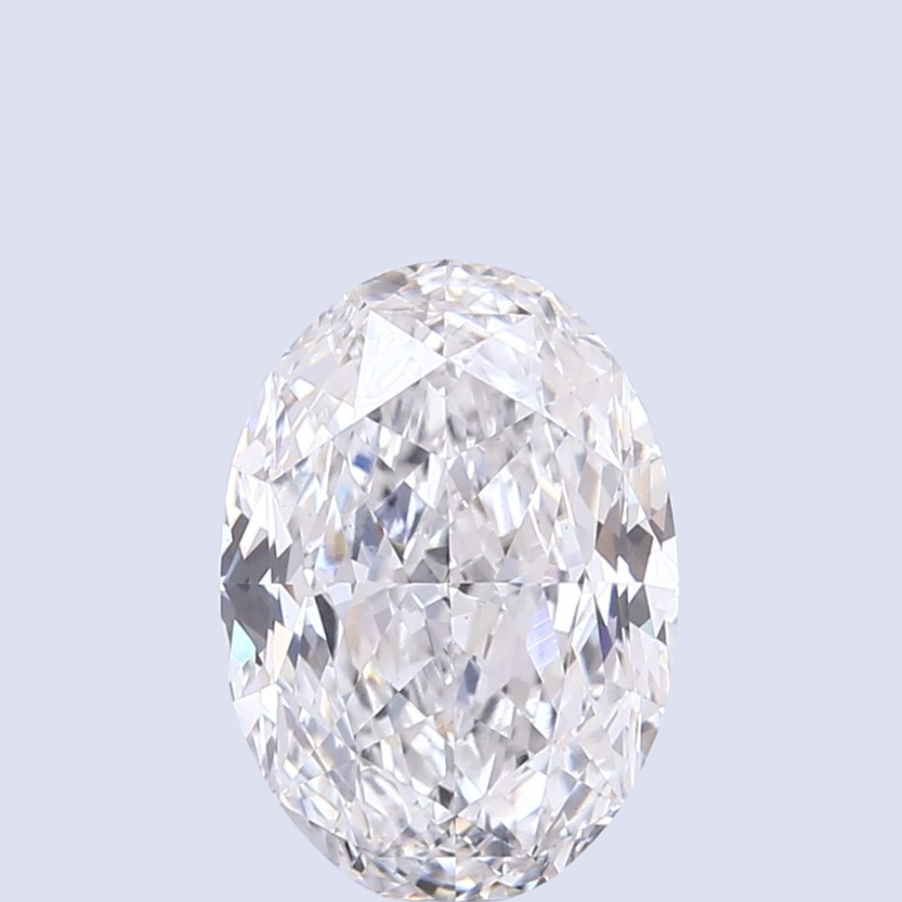 4.07CT. Certified Loose Oval-Cut Lab-Grown Diamond