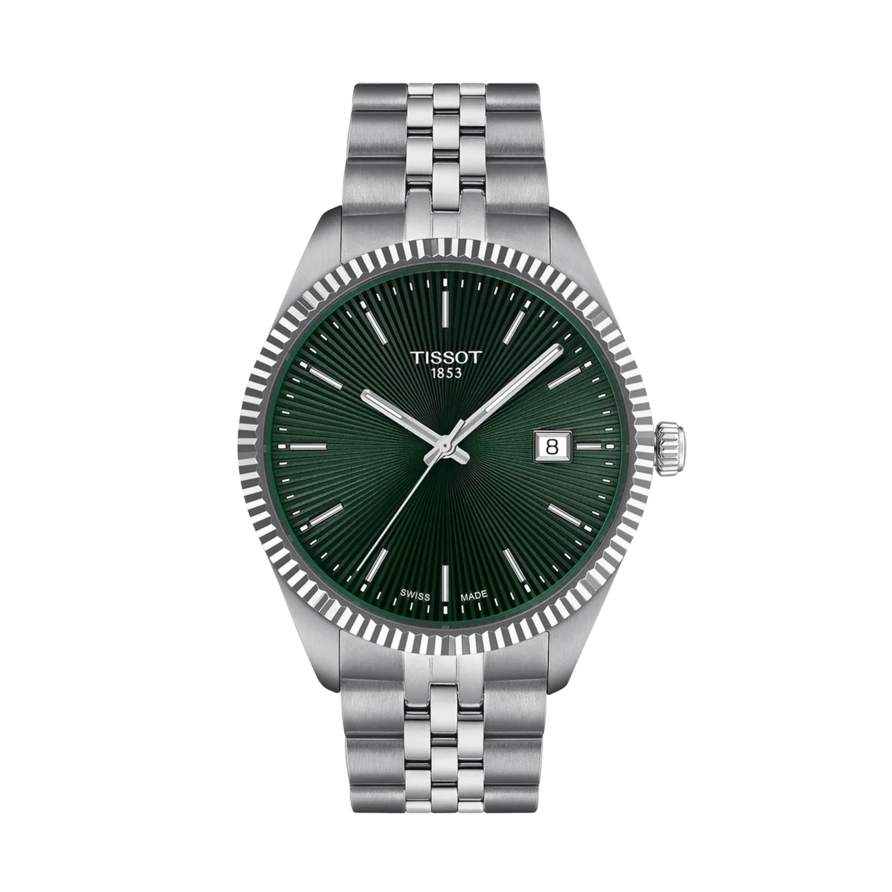Tissot watch on transparent background