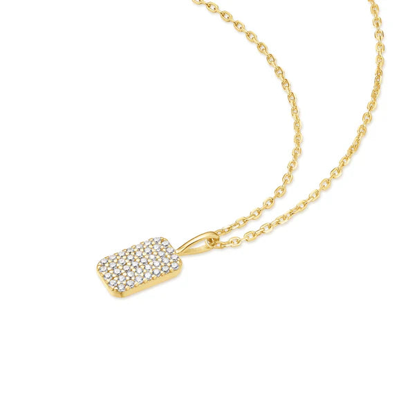 Upclose Ania Haie Gold-Plated Pave Pendant Necklace