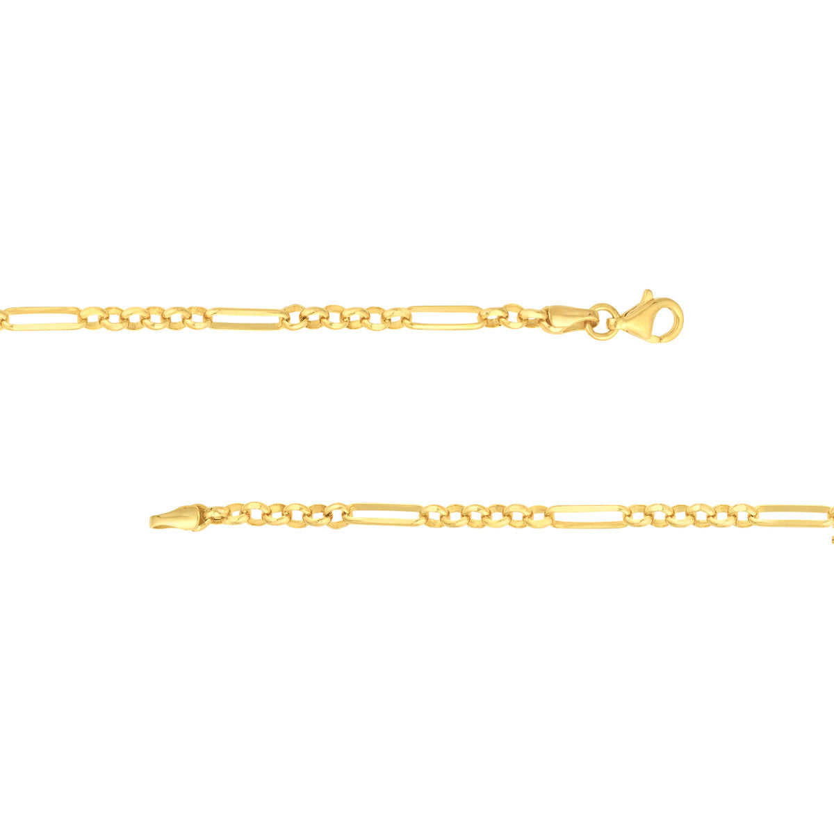 14k Yellow Gold 18" 2.80mm Hollow Rolo Necklace