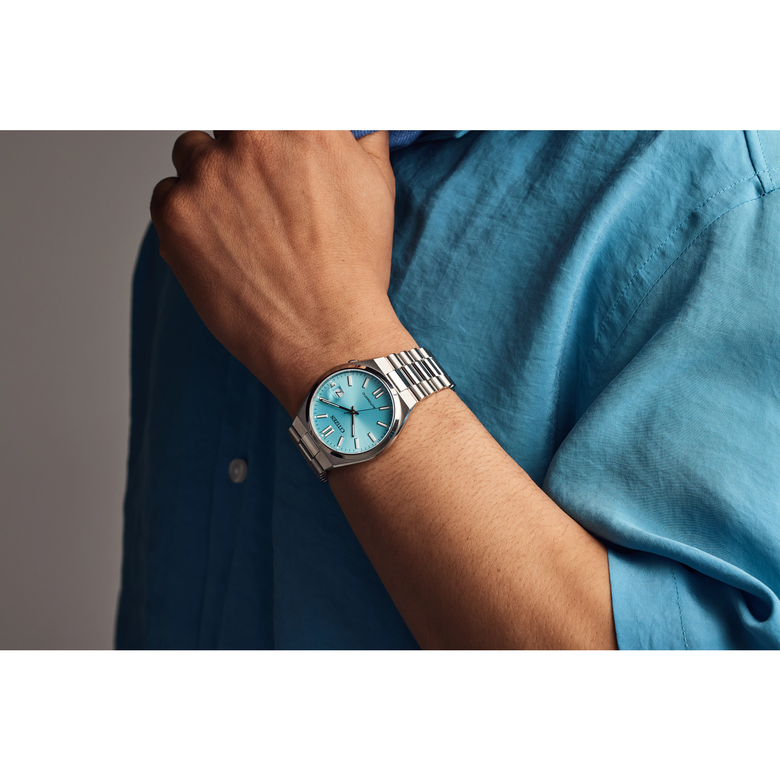 CITIZEN MEN'S- “TSUYOSA” Automatic Sky Blue Dial