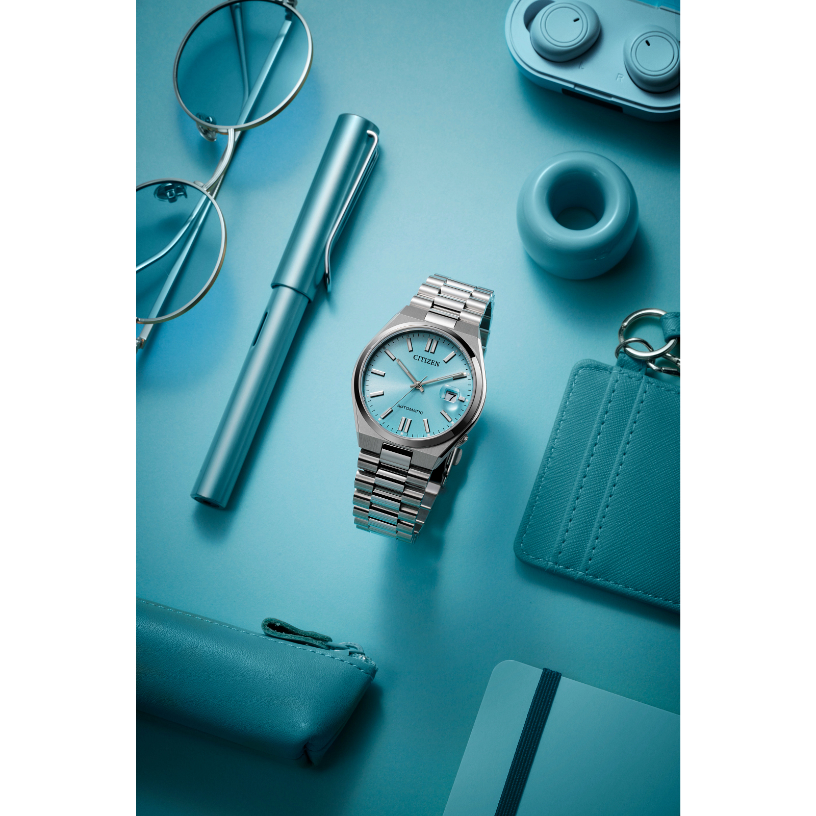 CITIZEN MEN'S- “TSUYOSA” Automatic Sky Blue Dial