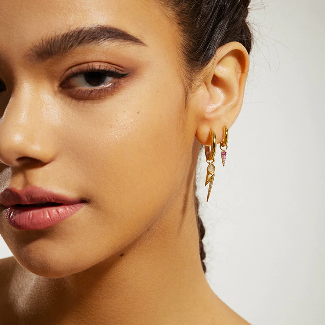 Ania Haie Gold-Plated Ombré Pink Earring Charm