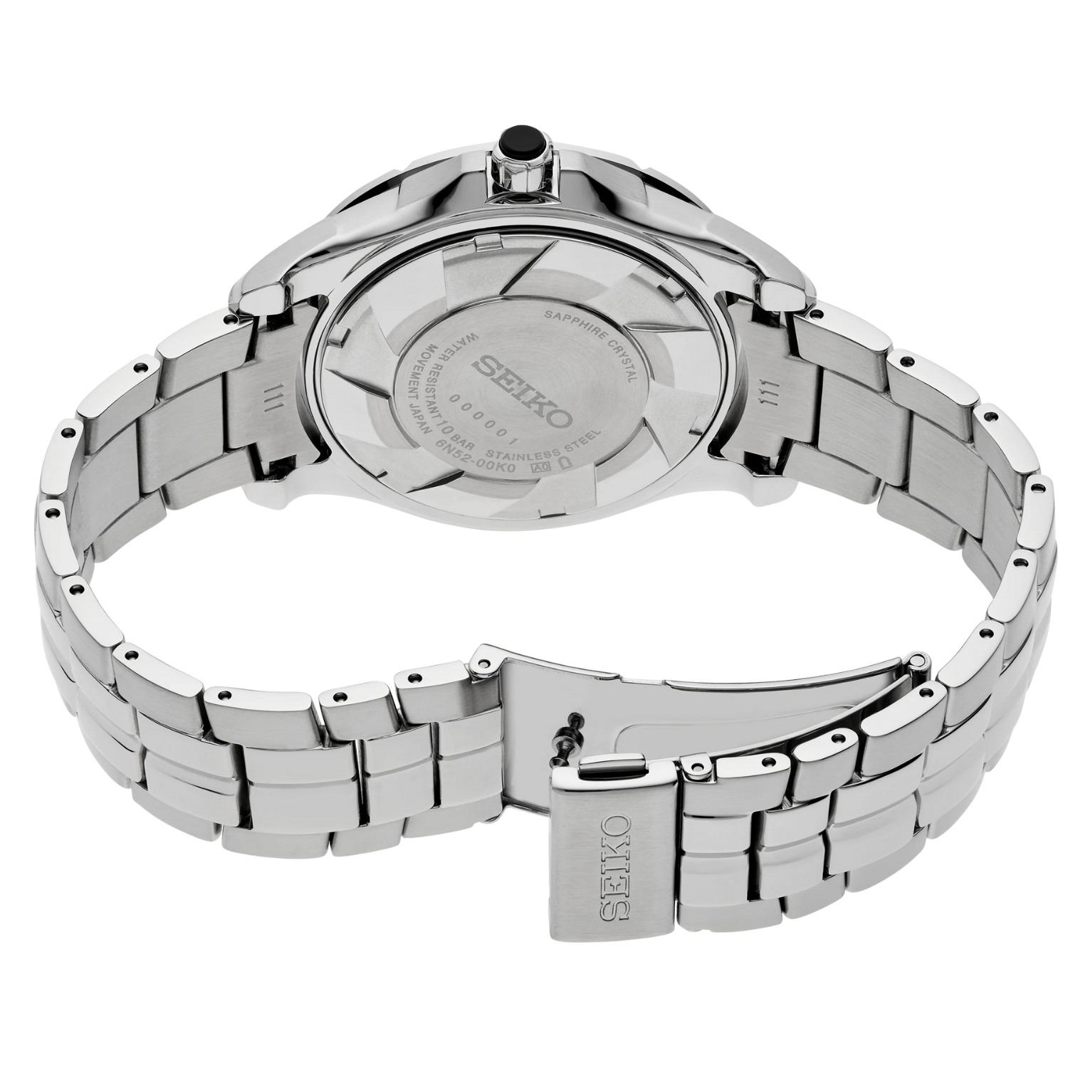 SEIKO Coutura Men's Quartz Stainless Steel Silver Dial Watch