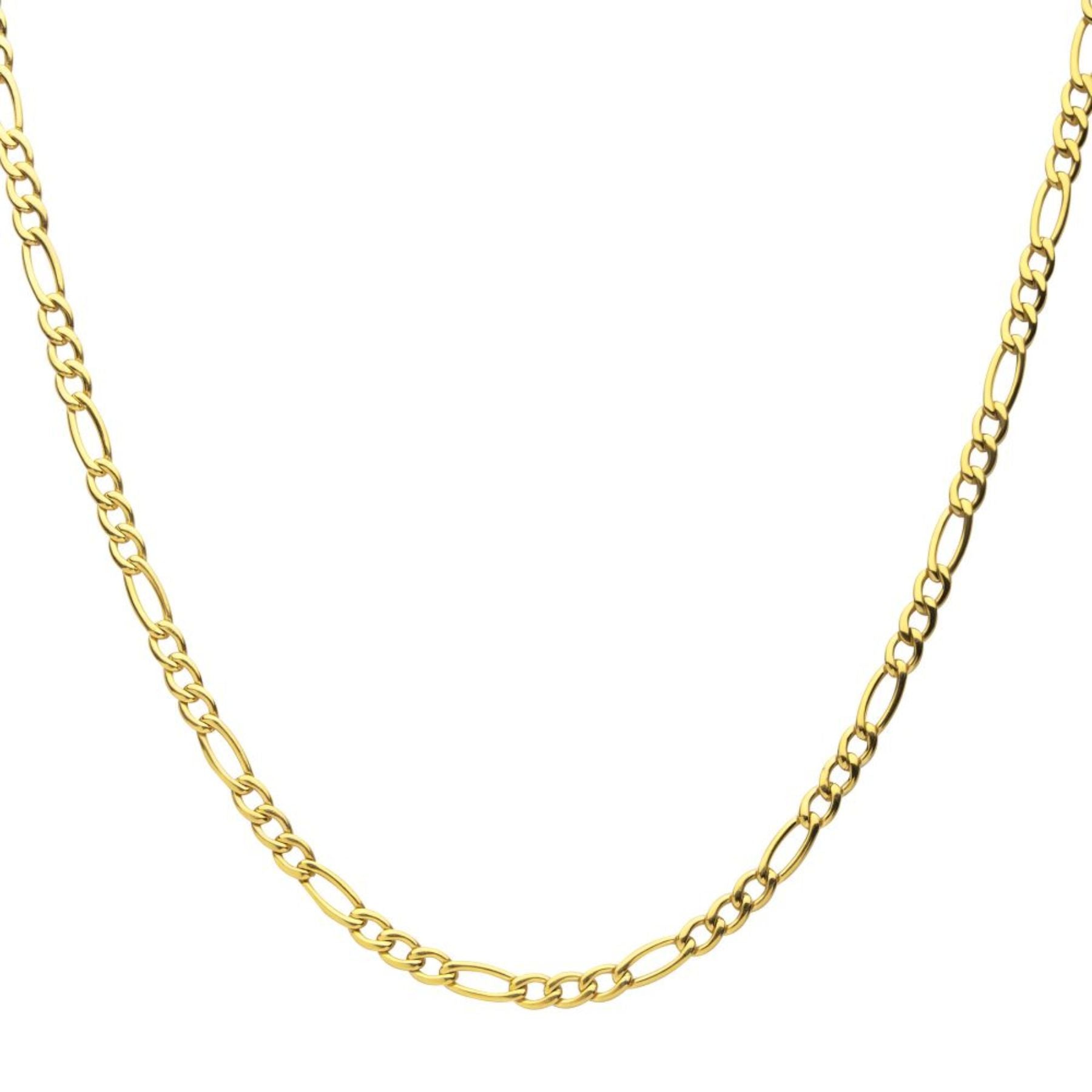 inox chain on a white background
