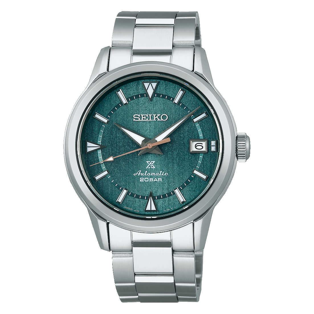 SEIKO Men's Boutique Exclusive Prospex Land Manual Wind Automatic Green Dial Watch