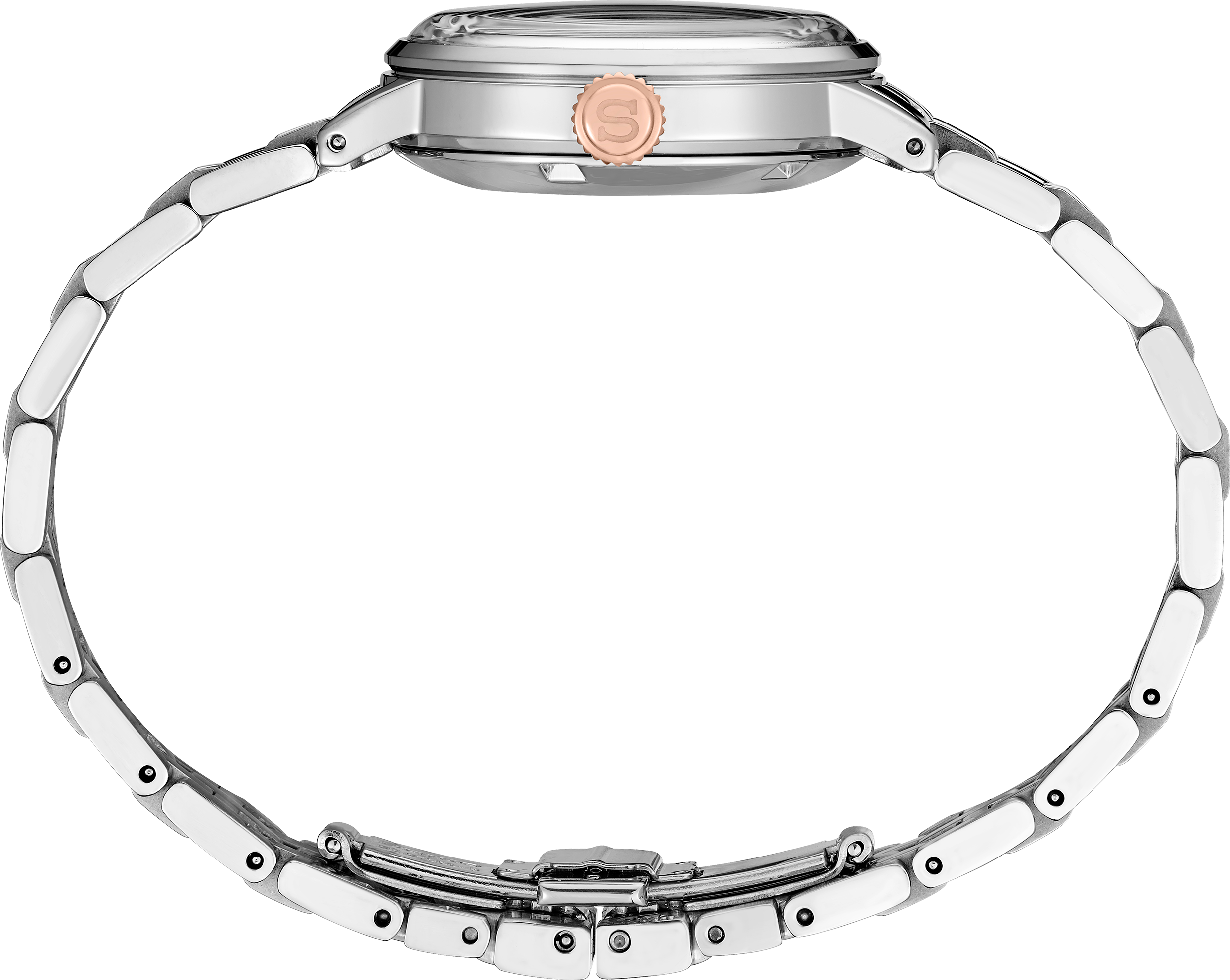 SEIKO WOMEN'S AUTOMATIC PRESAGE "Clover Club" Diamond Cocktail Time Watch