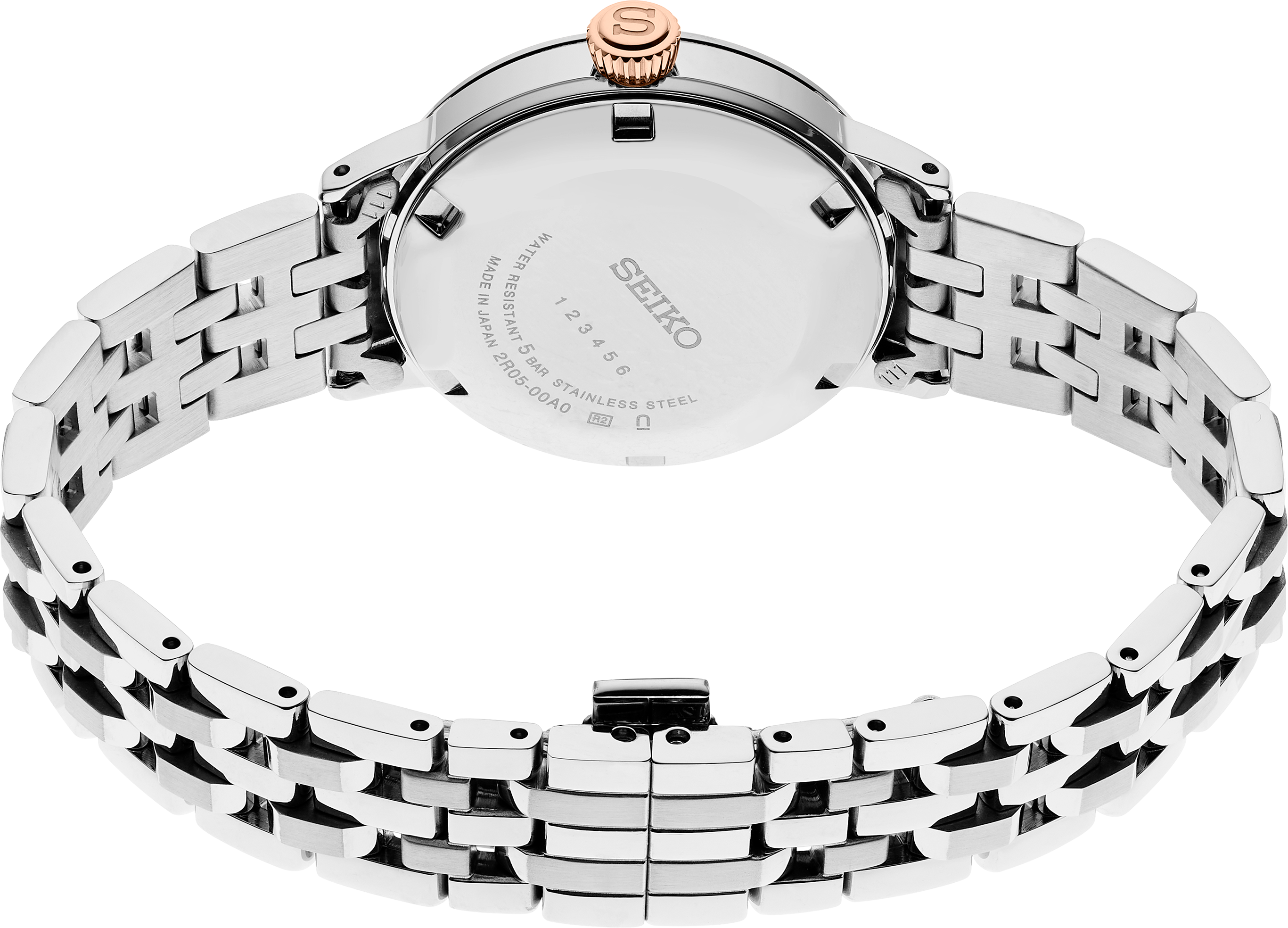 SEIKO WOMEN'S AUTOMATIC PRESAGE "Clover Club" Diamond Cocktail Time Watch