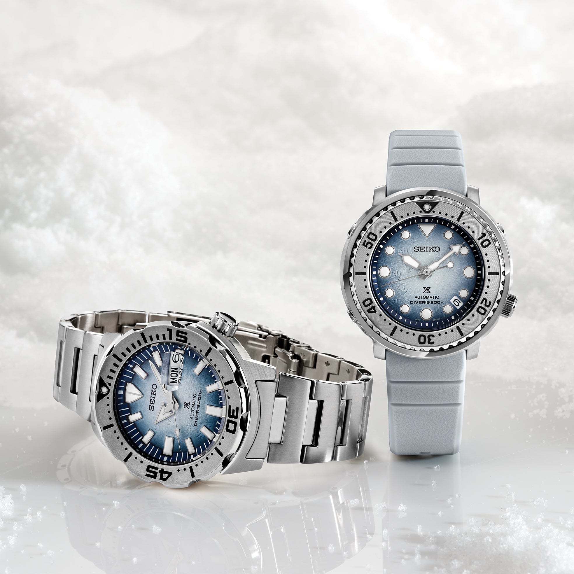 SEIKO MEN'S AUTOMATIC PROSPEX Save the Ocean "Antarctica Penguin" Watch