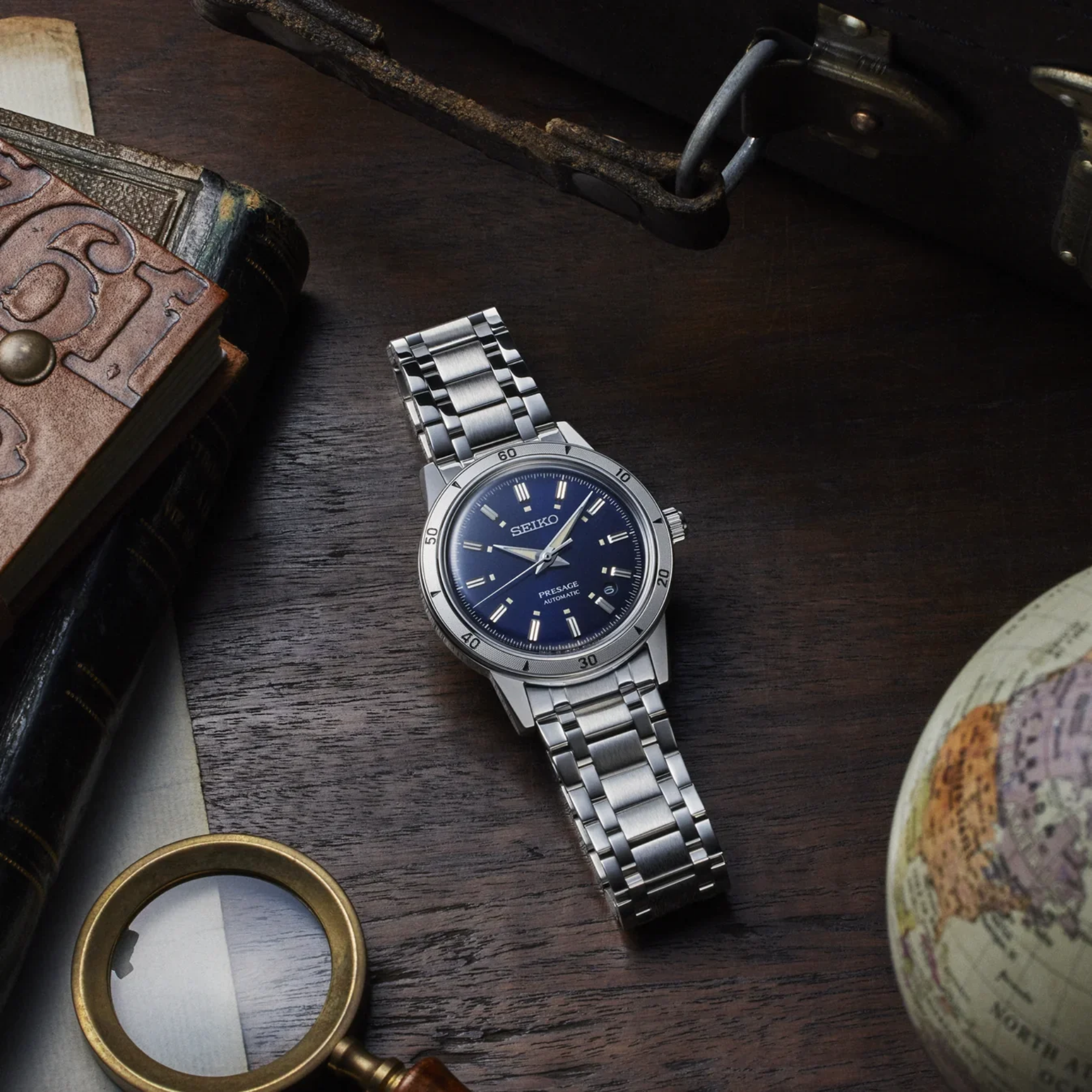 SEIKO Presage Automatic Blue Dial Watch