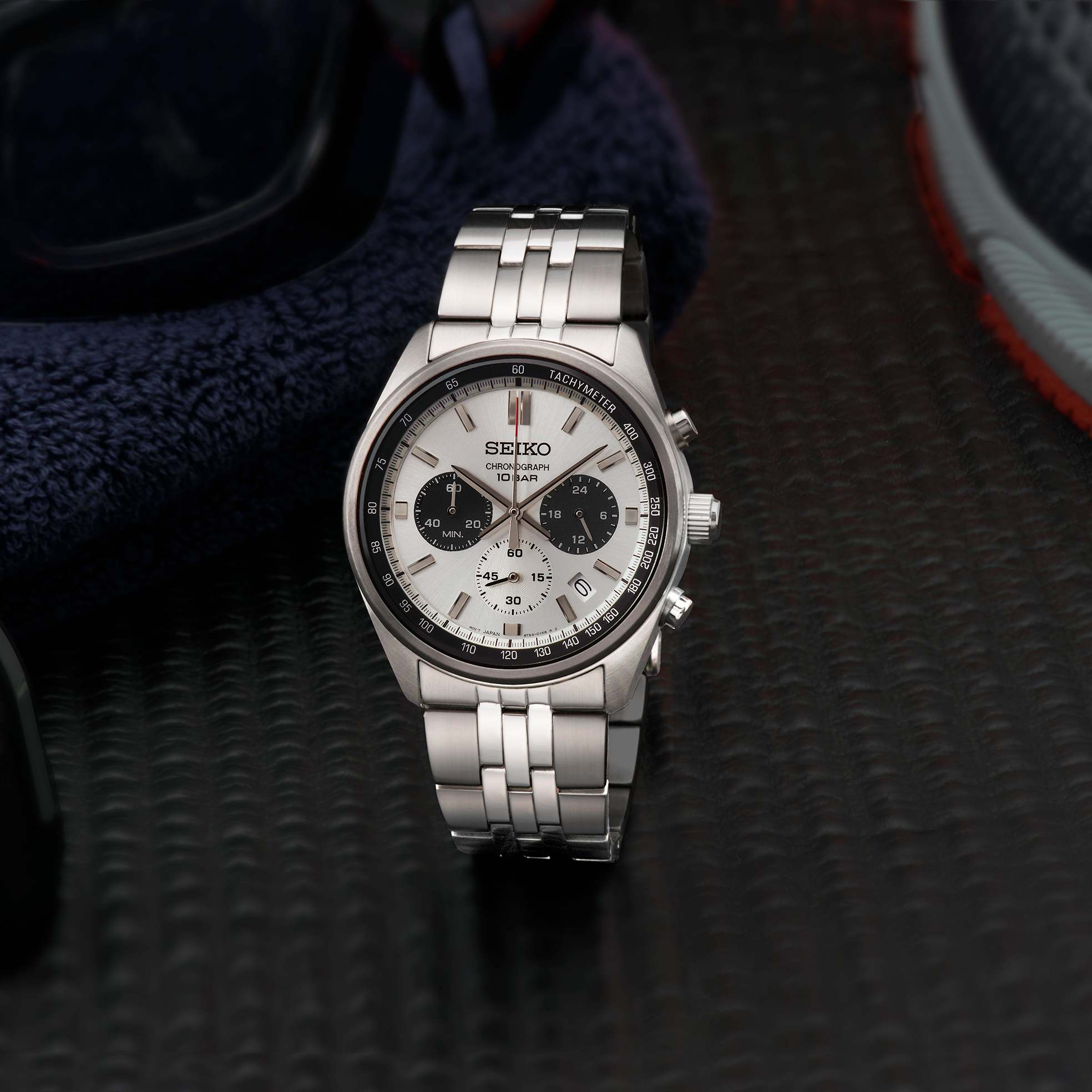 SEIKO MEN'S ESSENTIALS "Motorsports" Chronograph Watch