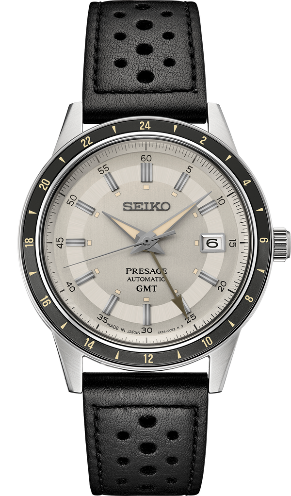 SEIKO MEN'S AUTOMATIC PRESAGE Style '60s GMT Watch