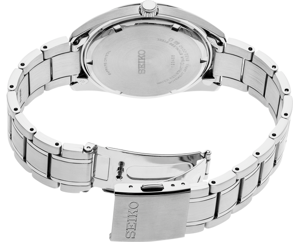 SEIKO MEN'S ESSENTIALS Silver Dial Dress & Sport Watch