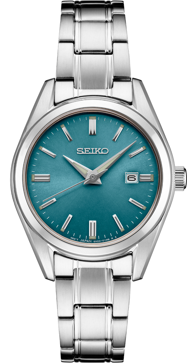 SEIKO MEN'S ESSENTIALS Blue Sunray Dial Watch