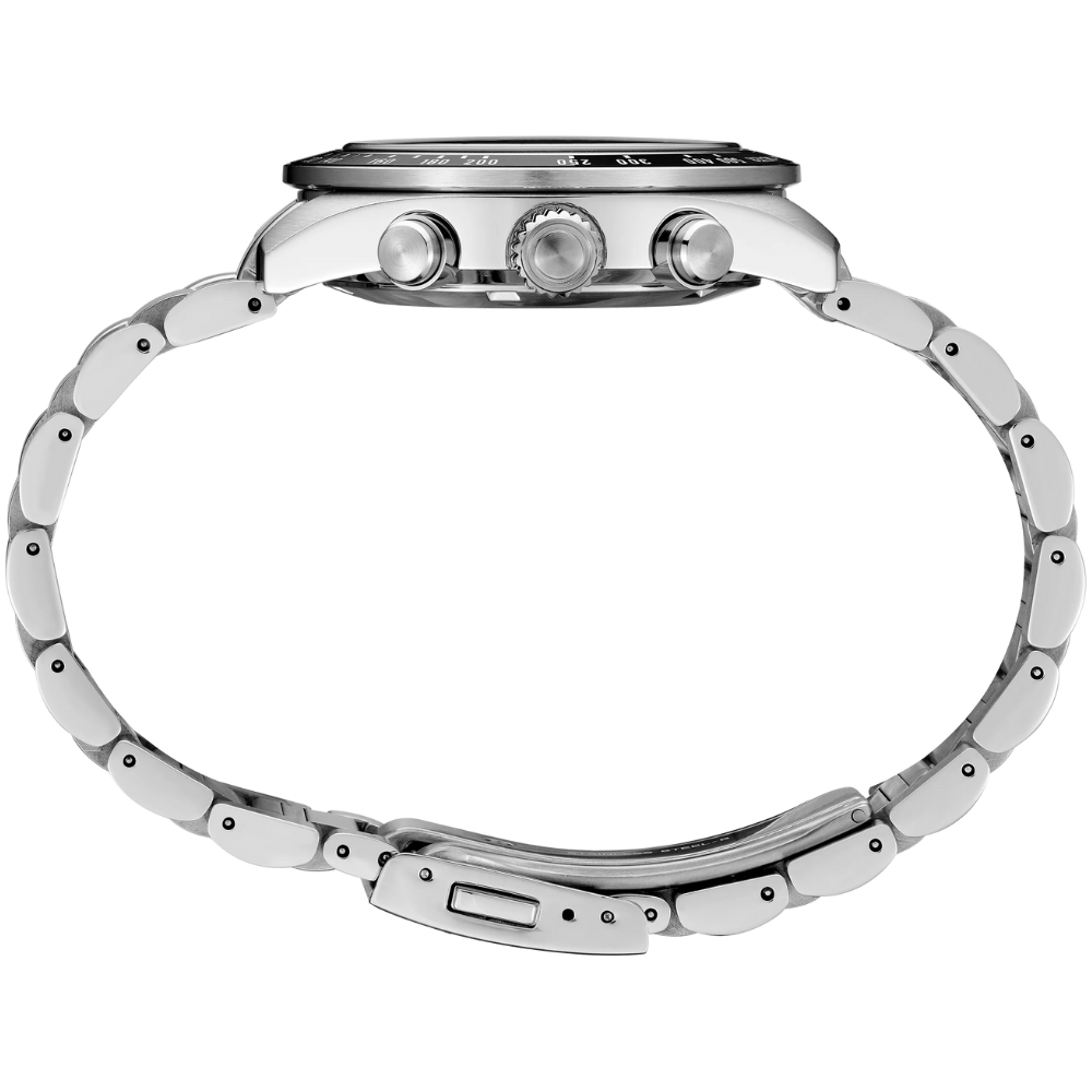 SEIKO Prospex Men's Speedtimer Solar Chronograph Silver Dial Watch