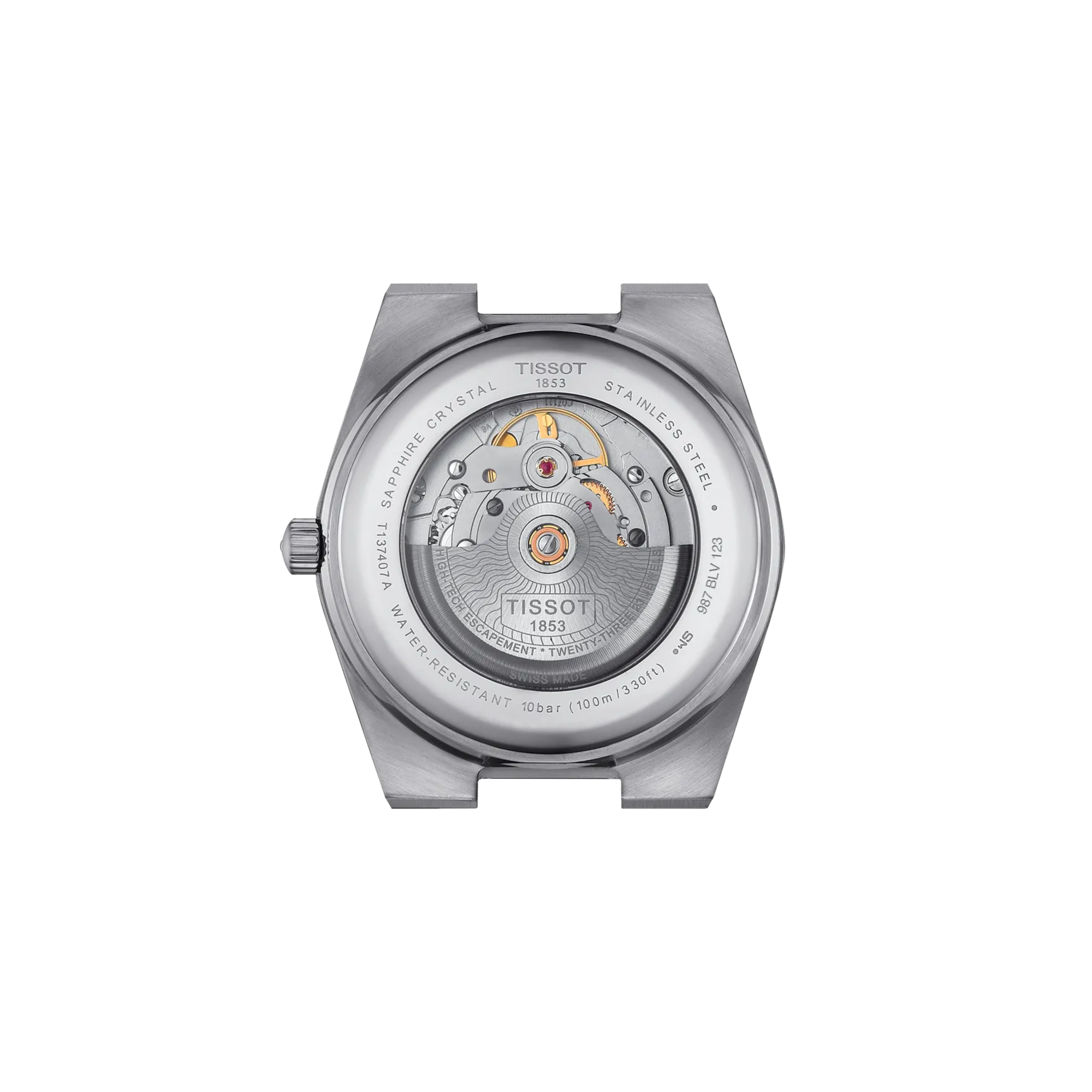 Tissot PRX 40mm Men's Stainless Steel Automatic Black Dial Watch