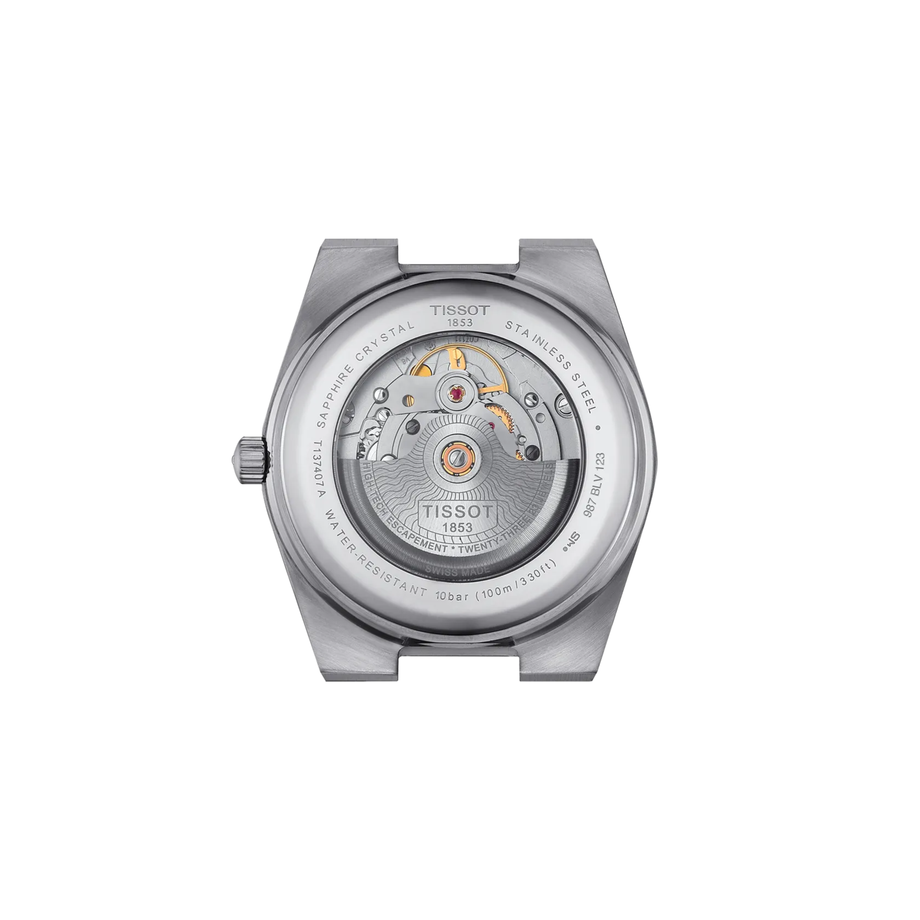 Tissot PRX 40mm Men's Stainless Steel Automatic Ice Blue Dial Watch