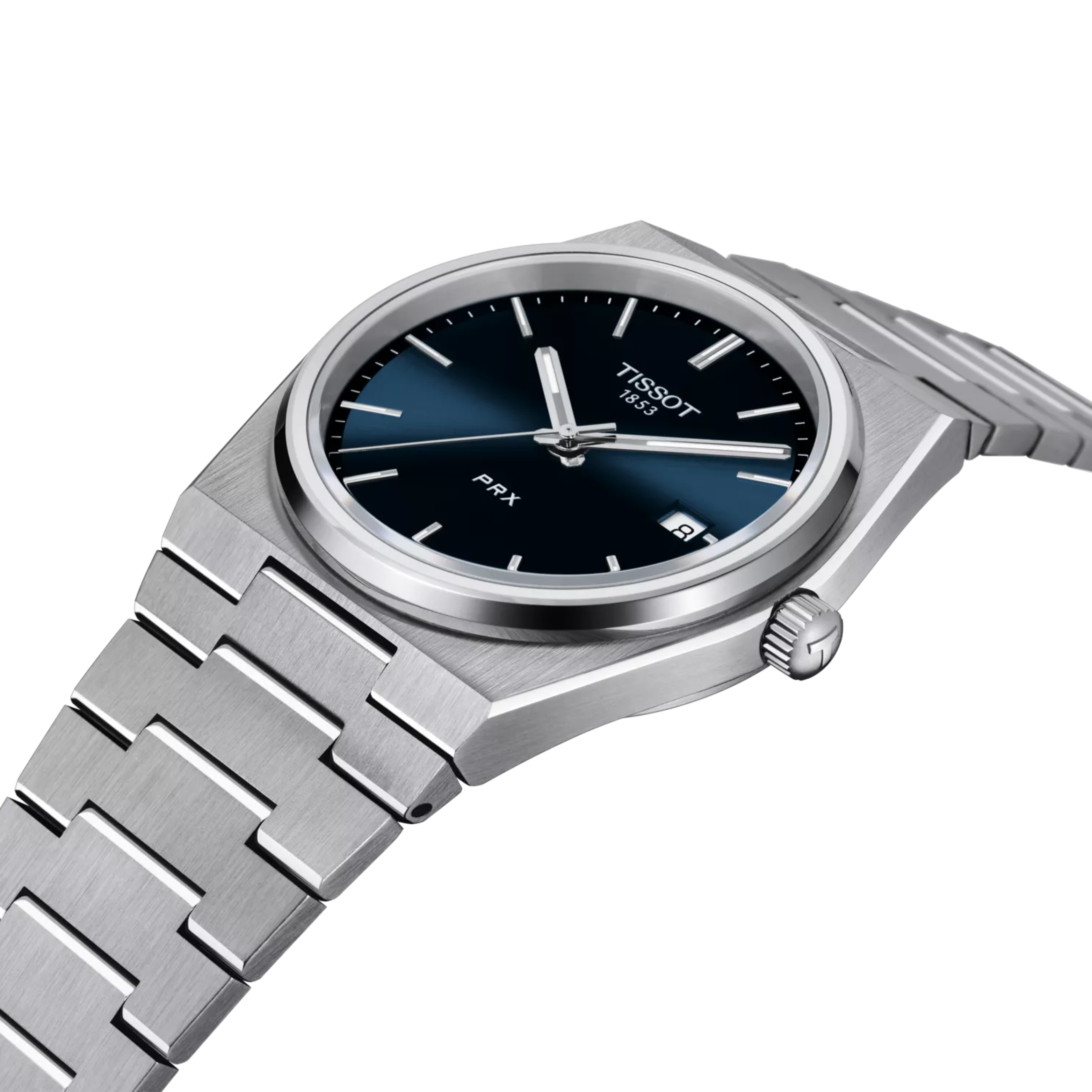 Tissot PRX 40mm Men's Stainless Steel Quartz Blue Dial Watch