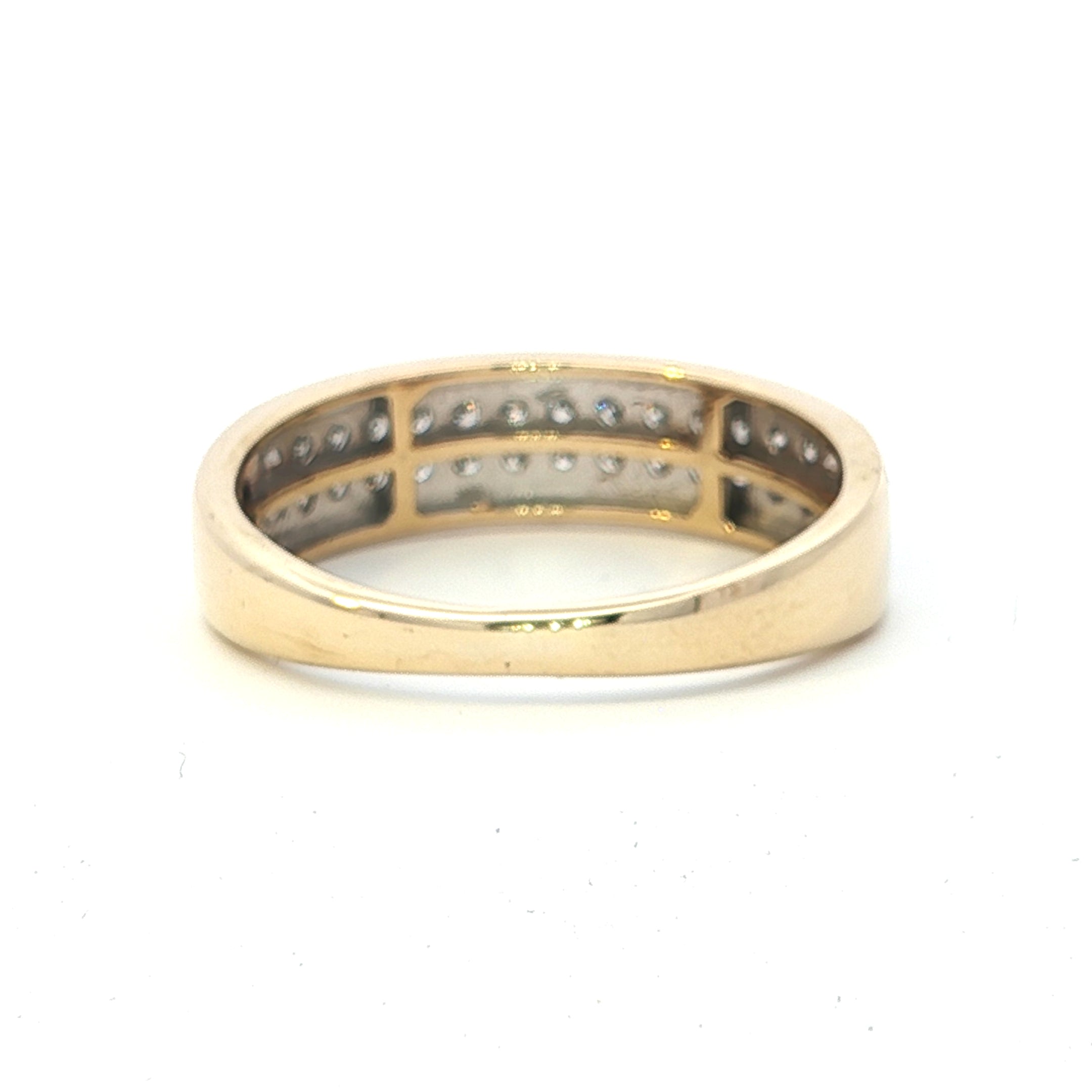 Estate Collection: 10K Yellow Gold 0.25CTW. Diamond Band