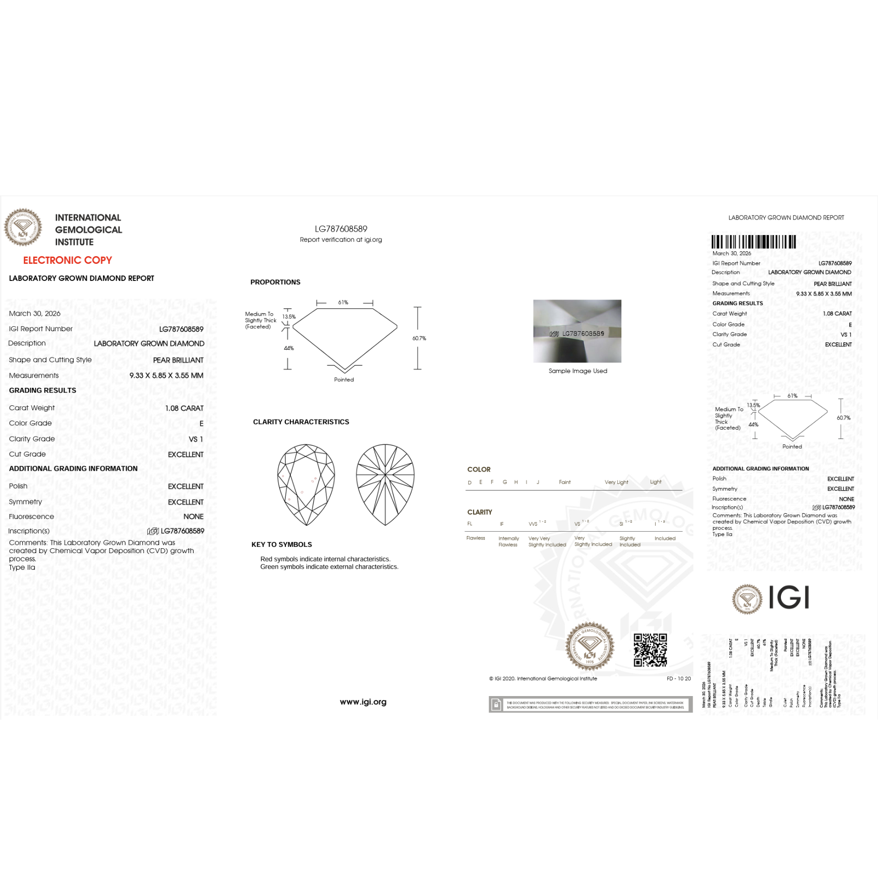 igi certificate