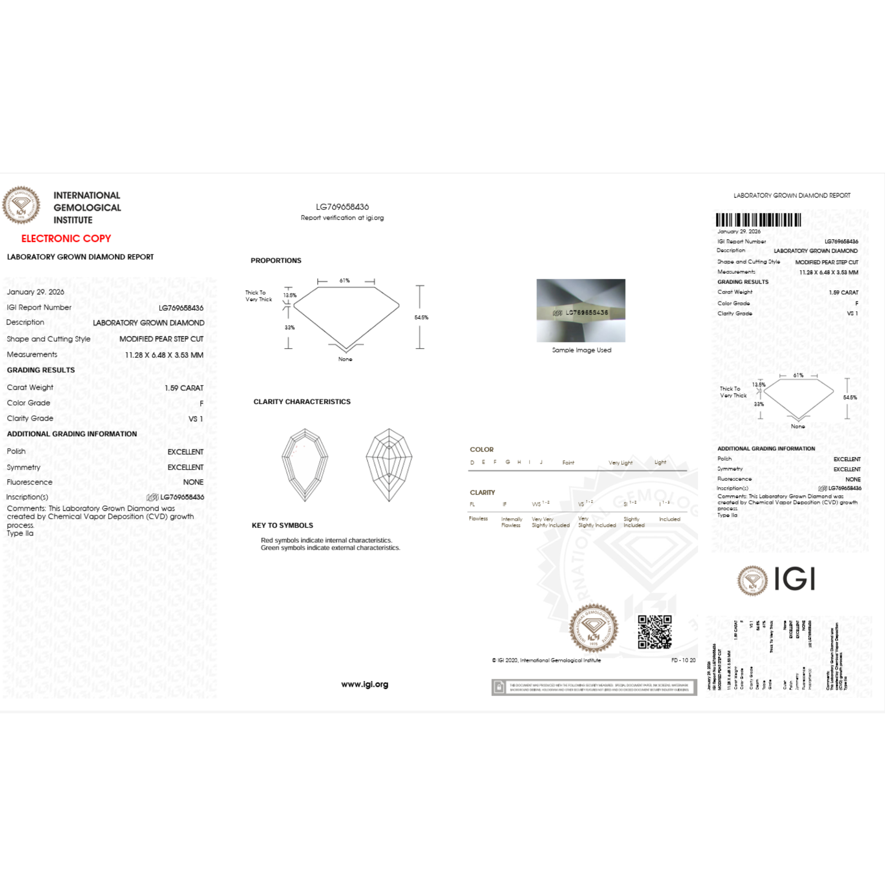 IGI certification