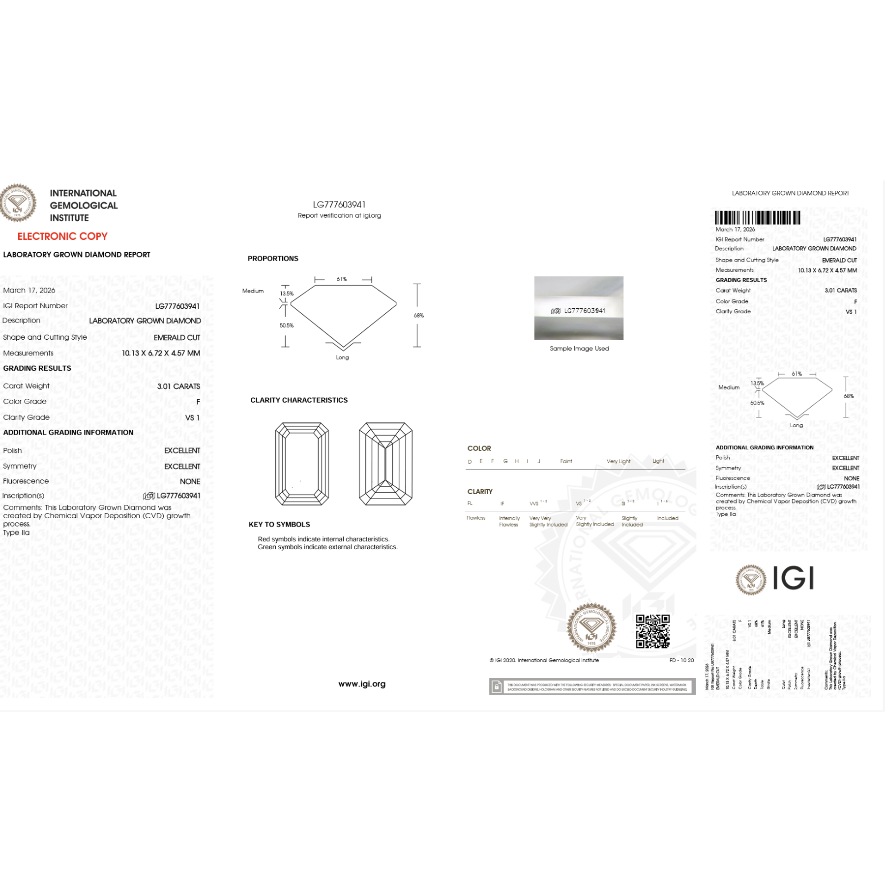 IGI Certification