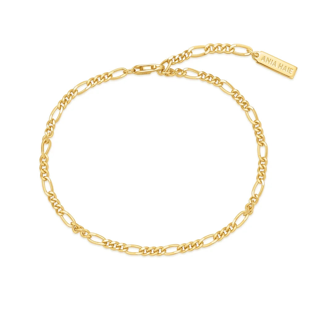 Ania Haie Gold-Plated Filia Curb Chain Bracelet