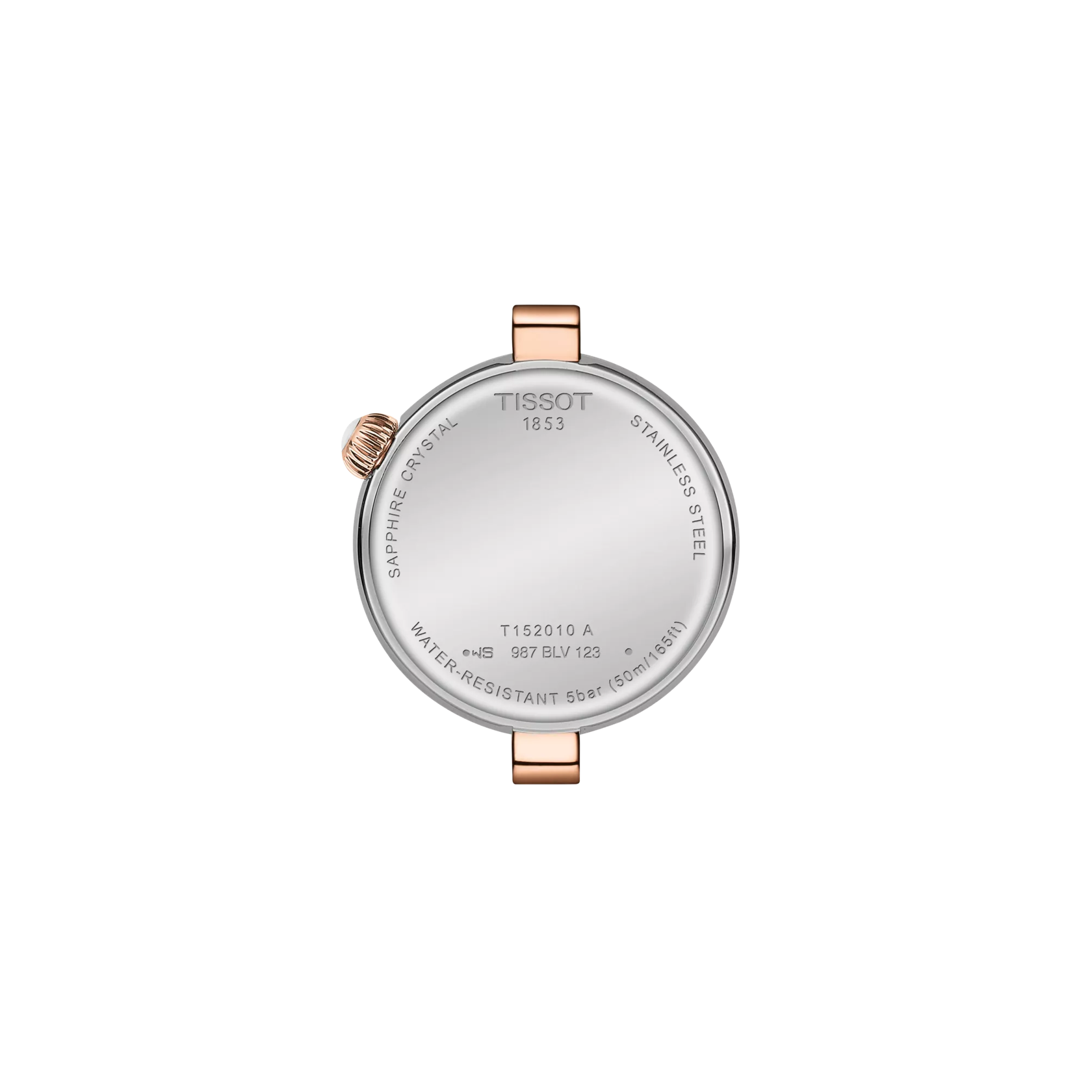 Tissot Desir 28mm Women's Two Toned Swiss Quartz Rose Gold Dial Watch