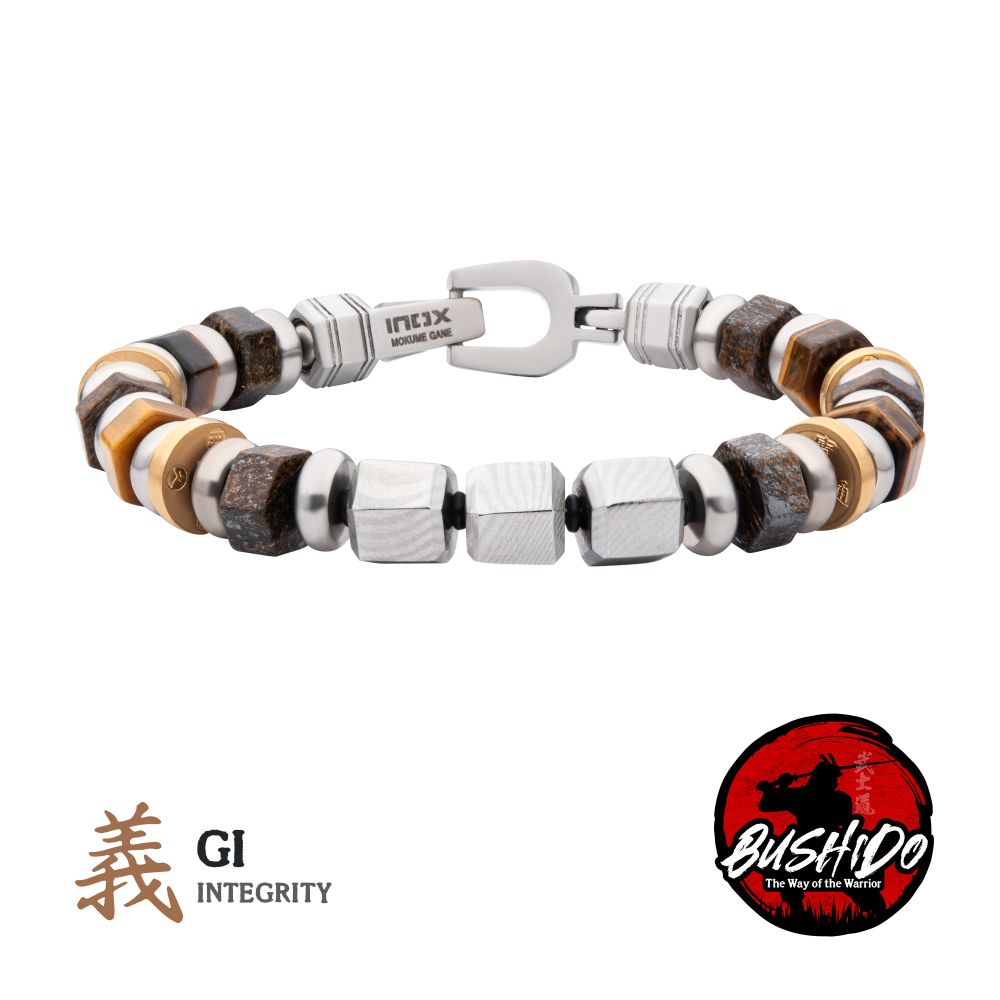 INOX Bushido Virtue Bracelet - Gi: Integrity