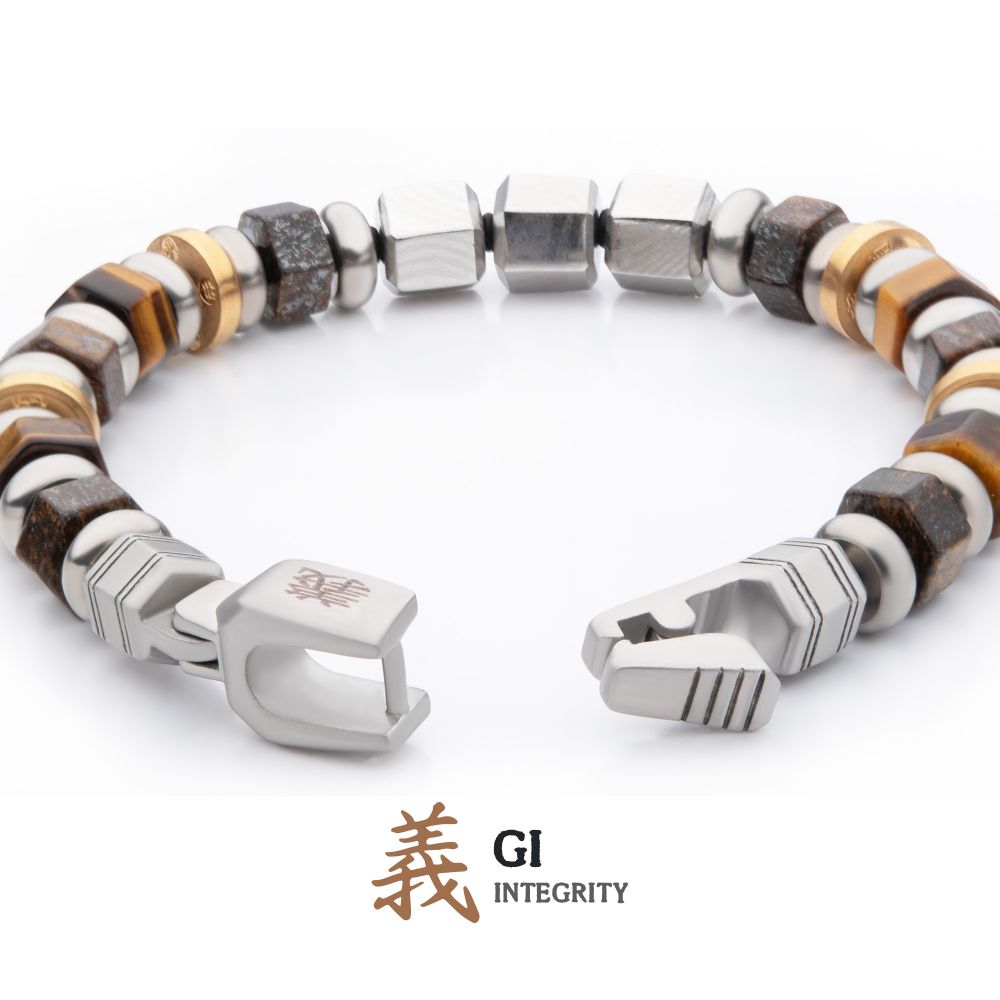 INOX Bushido Virtue Bracelet - Gi: Integrity