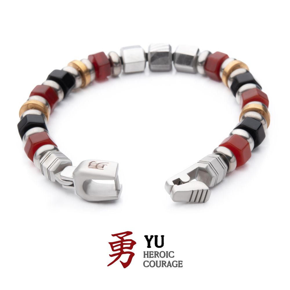 INOX Bushido Virtue Bracelet - Yu: Heroic Courage