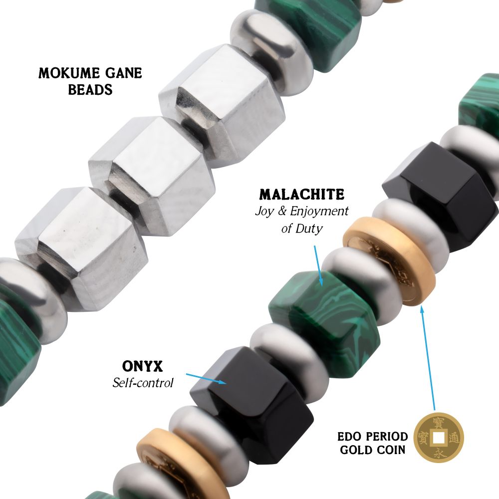 INOX Bushido Virtue Bracelet - Jin: Compassion