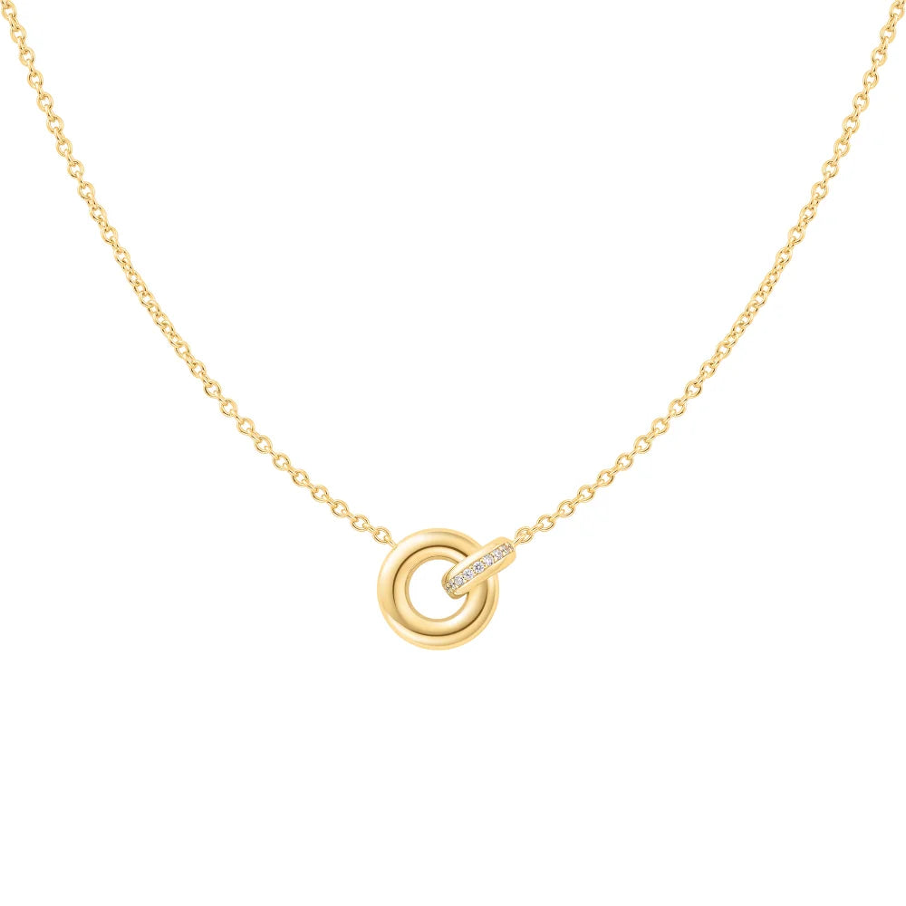 Ania Haie Gold-Plated Linked Necklace