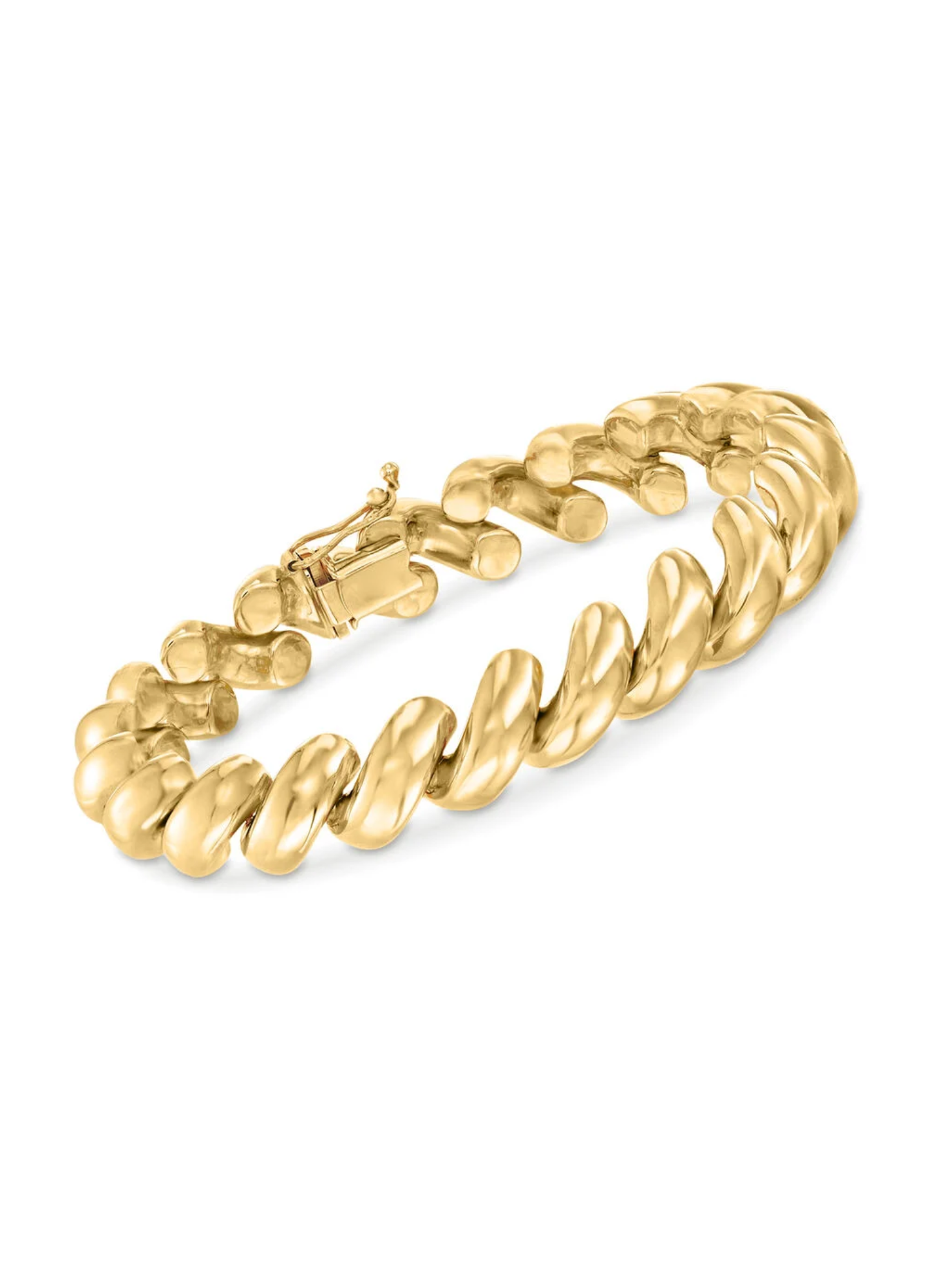 Estate Collection: 10K Yellow Gold San Marco 8" Bracelet