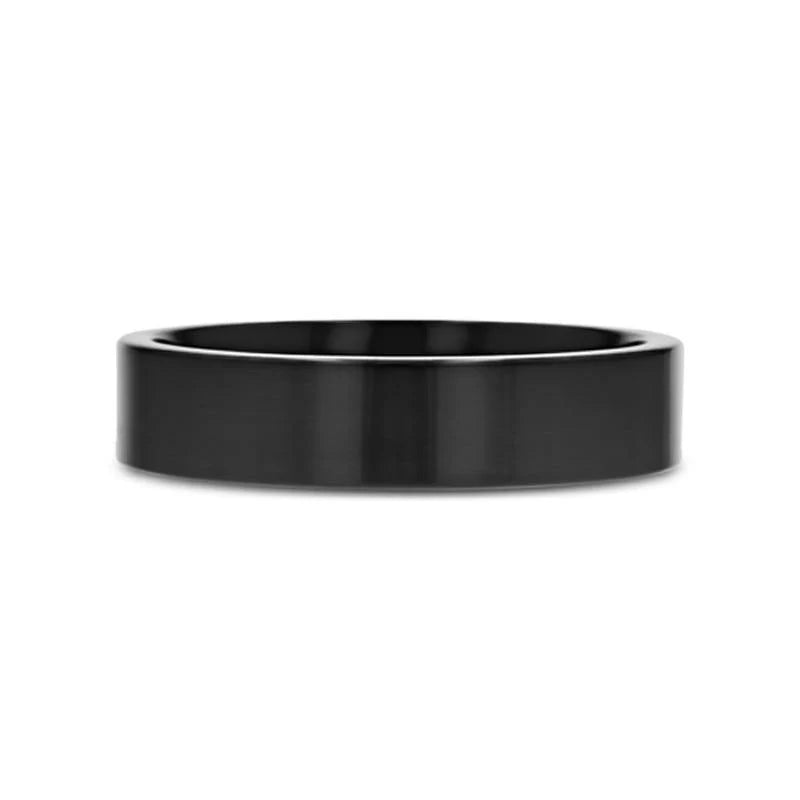 Thorsten "MORPHEUS" 8MM Flat Black Tungsten Band